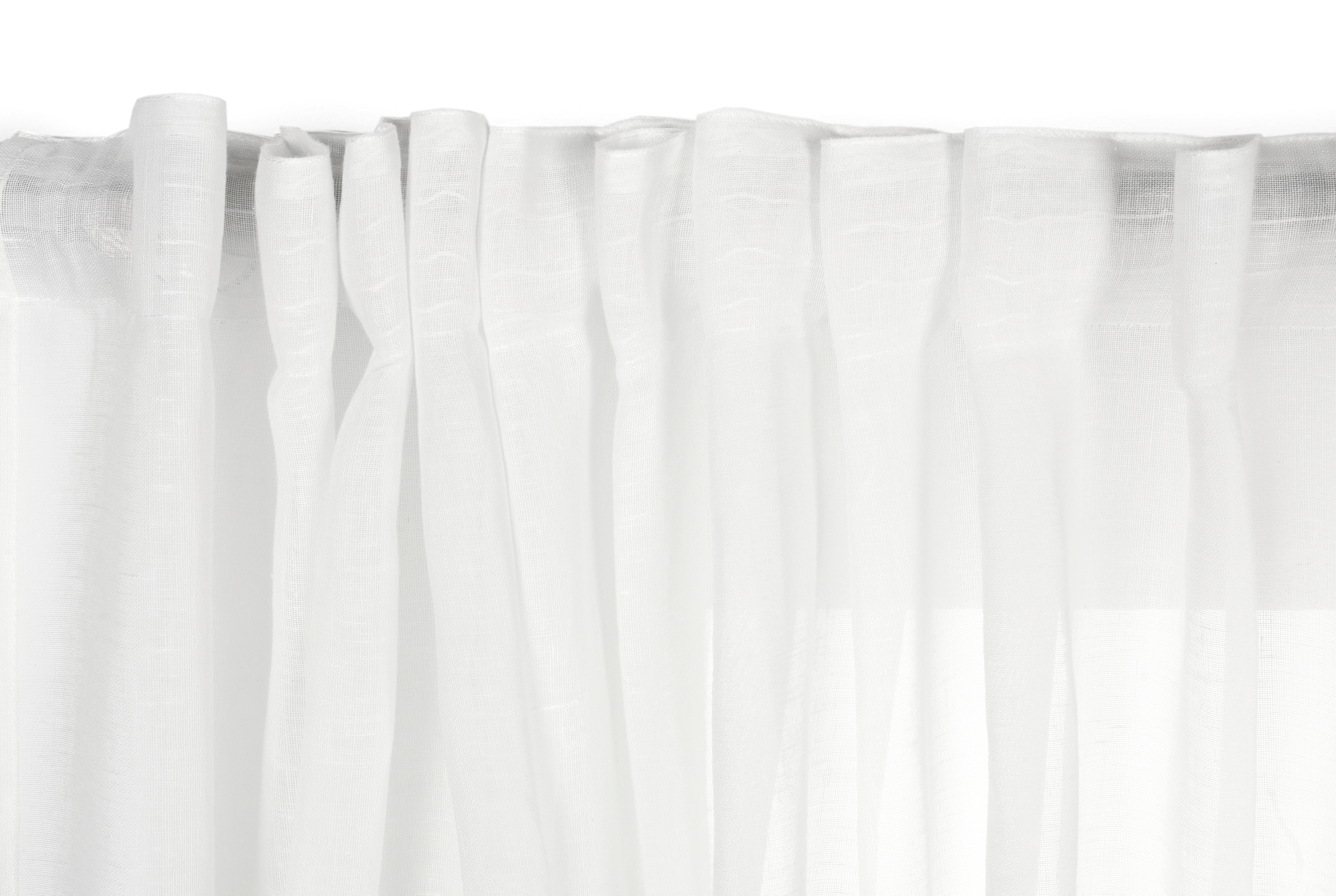 Cortinado fita e/ou presilha Abby 300x280cm branco Inspire - 9