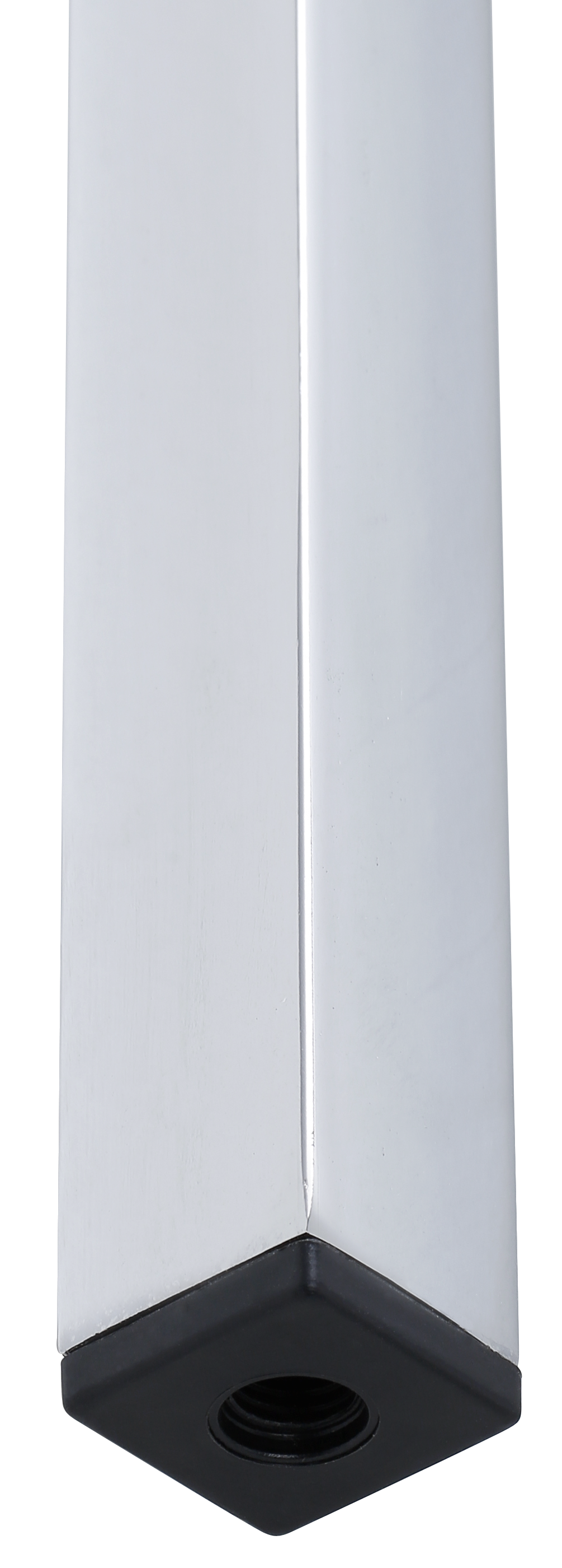 Pata para mesa de centro o banco de acero color cromo altura 40 cm - 4