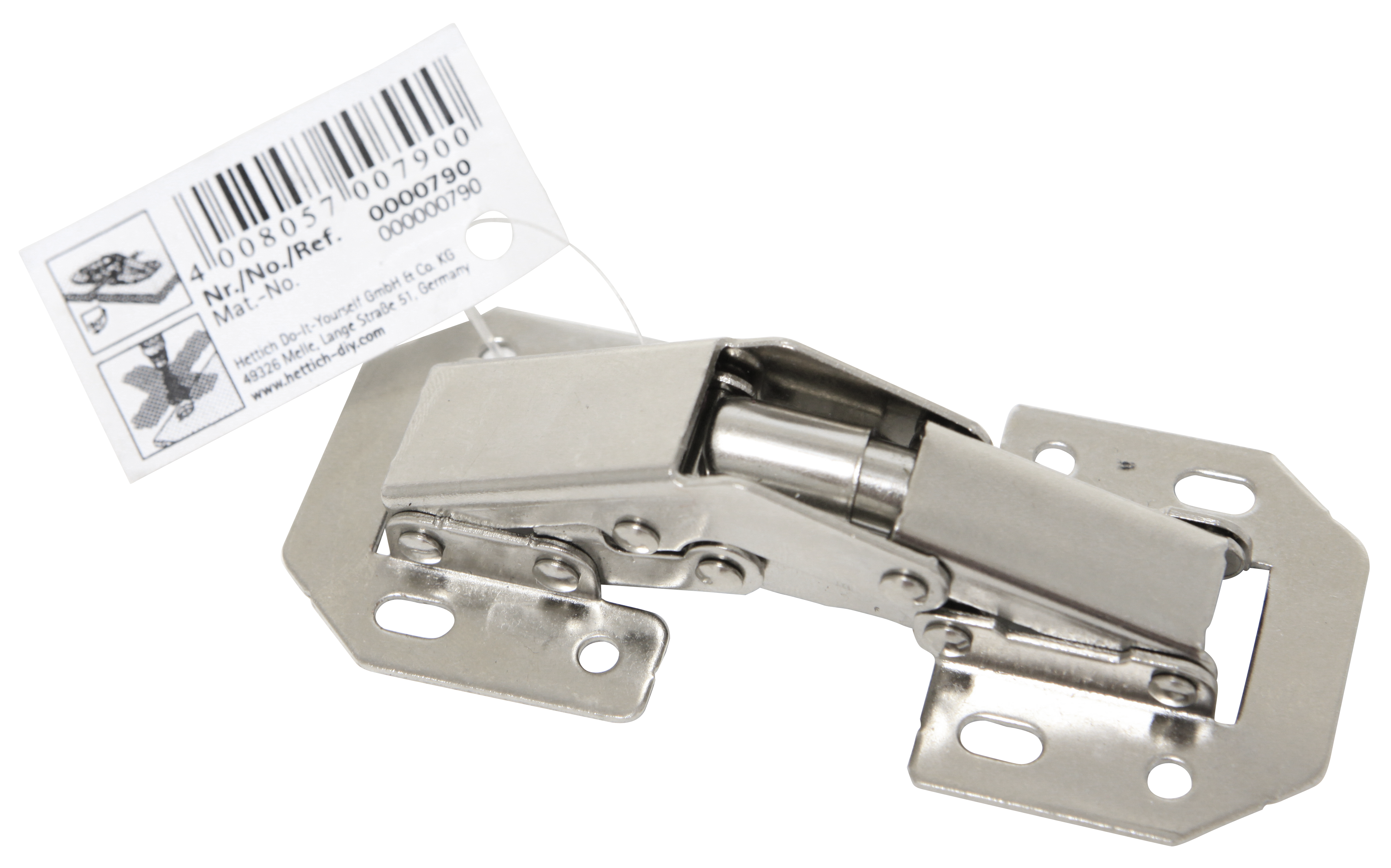 Dobradiça invisível MOLA - 3