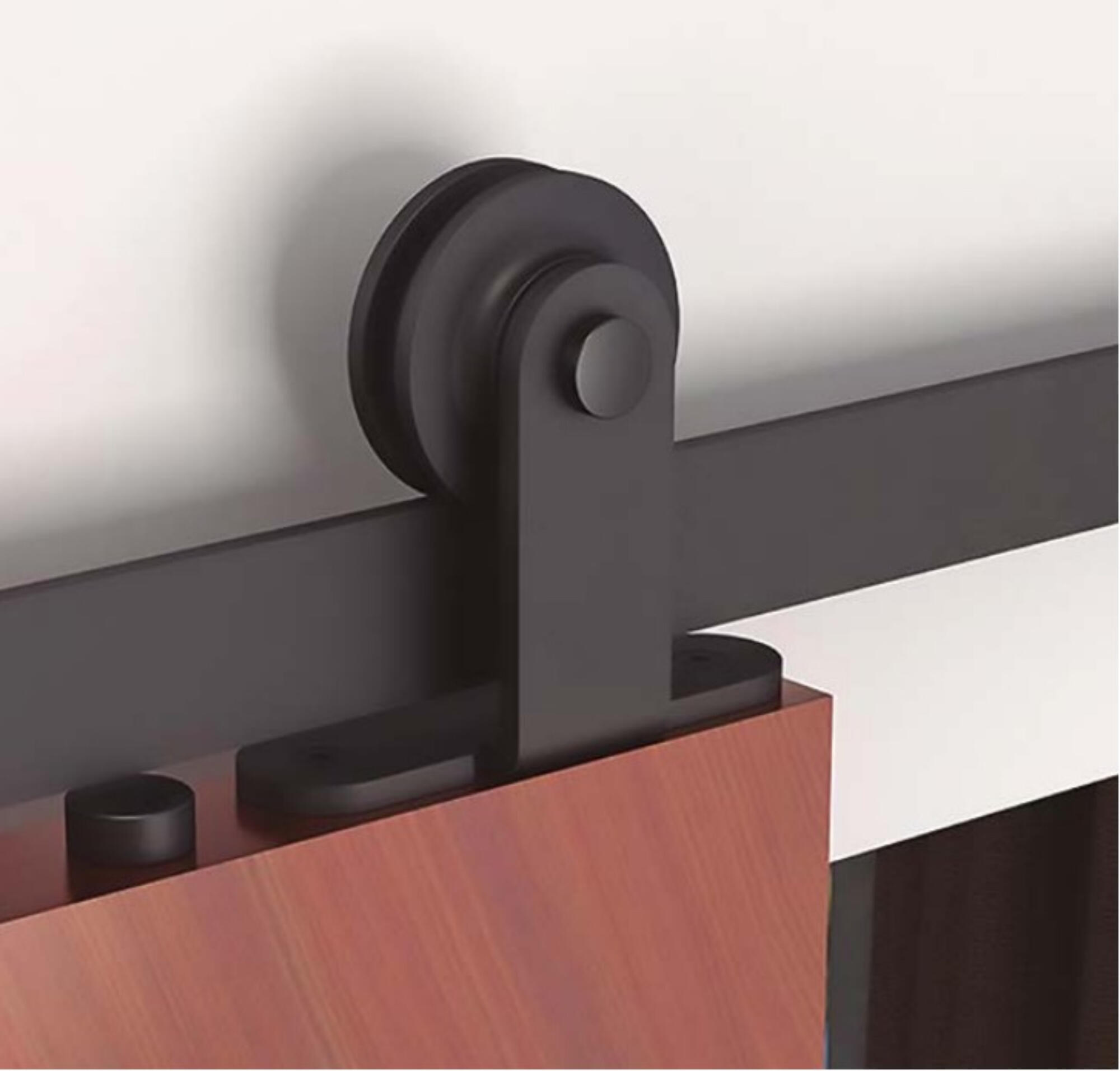 Kit rùstico top para puerta corredera de hasta 80kg con carril de 2m