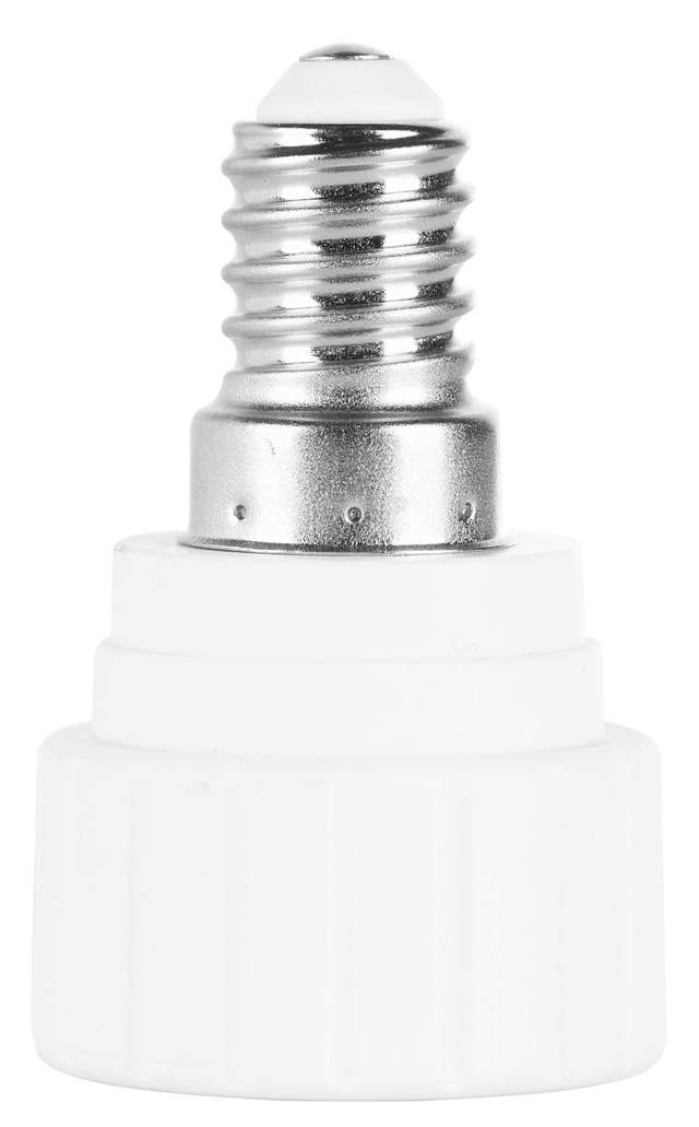 Adaptador de casquillo E-14 a GU-10