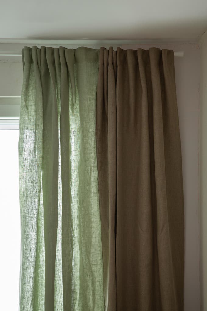cortinas de lino