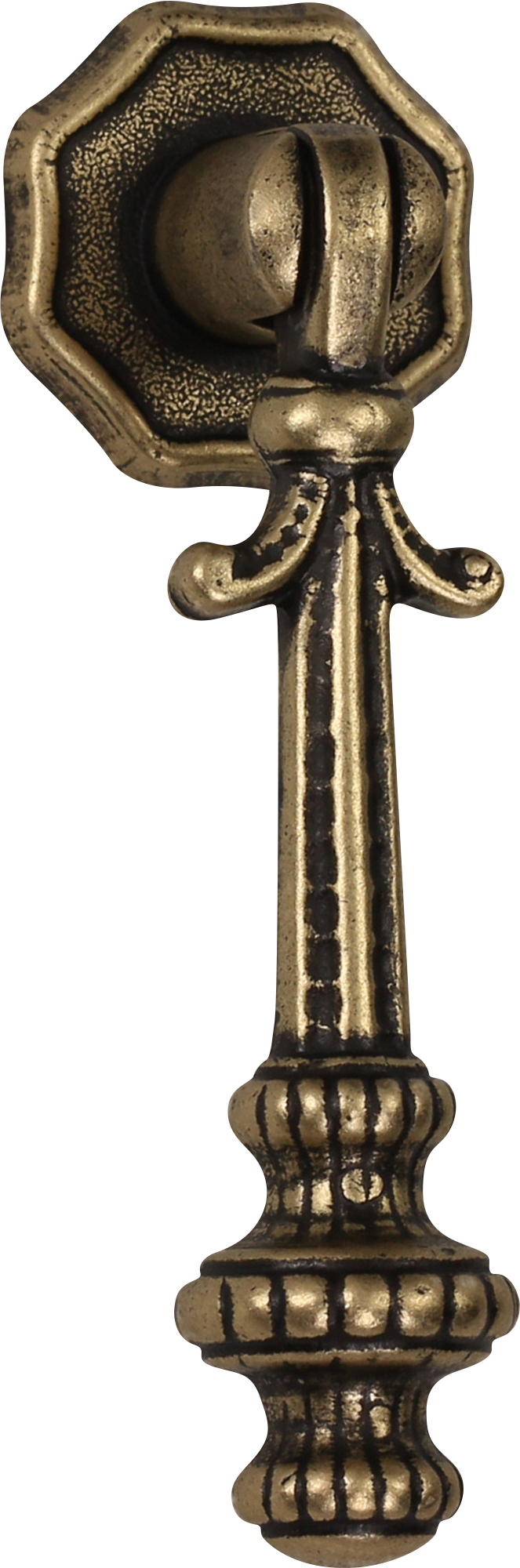 1 pomo de mueble gamet kt02-g5-ip1 marrón, d. 45