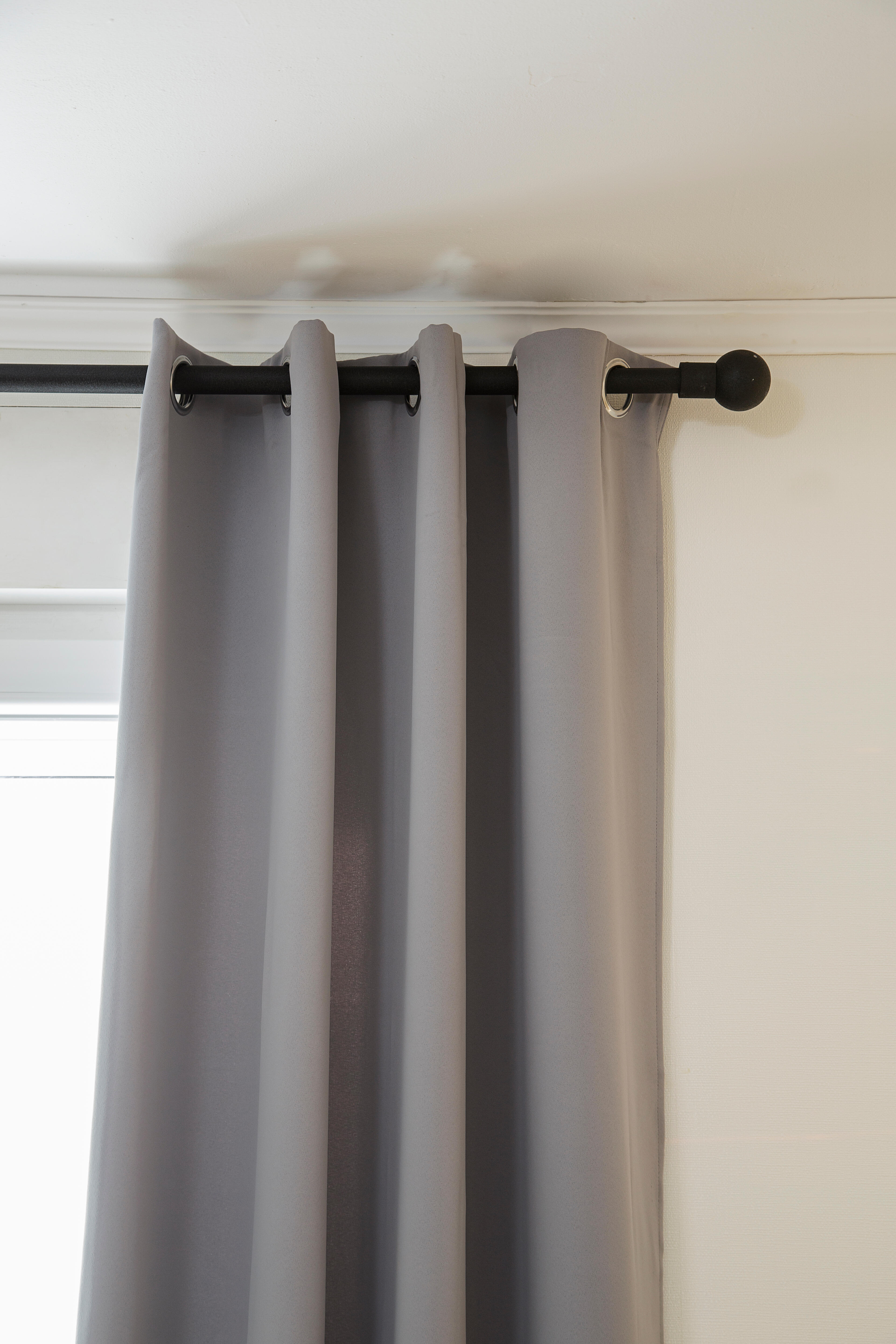 Cortinado ilhós Arel 140x280cm granito 3 Inspire - 12