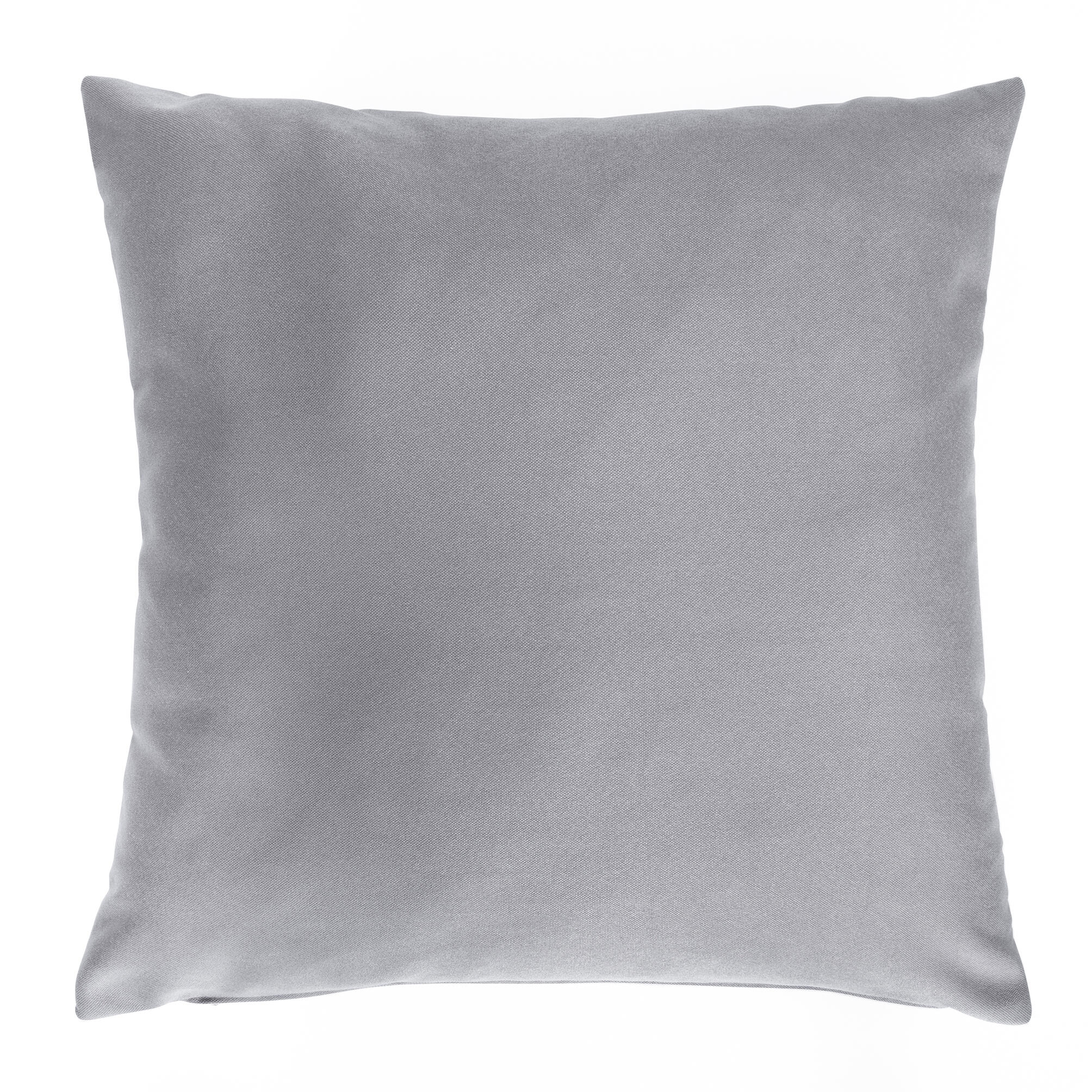 Funda de cojín horizon gris claro 60 x 60 cm