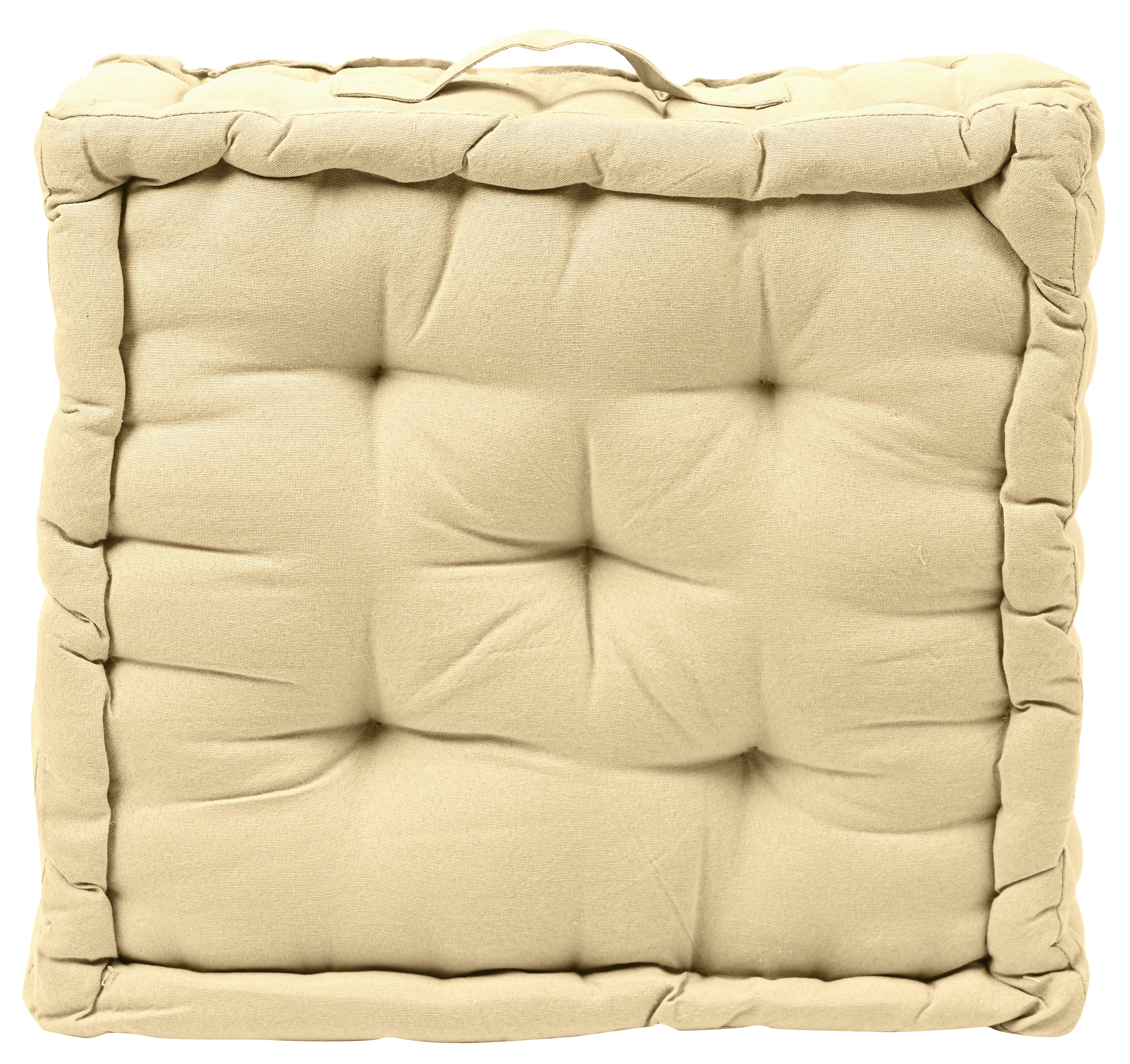 Cojín de suelo exterior/interior  INSPIRE Luck   Beige Trench 40x40x10cm - 9