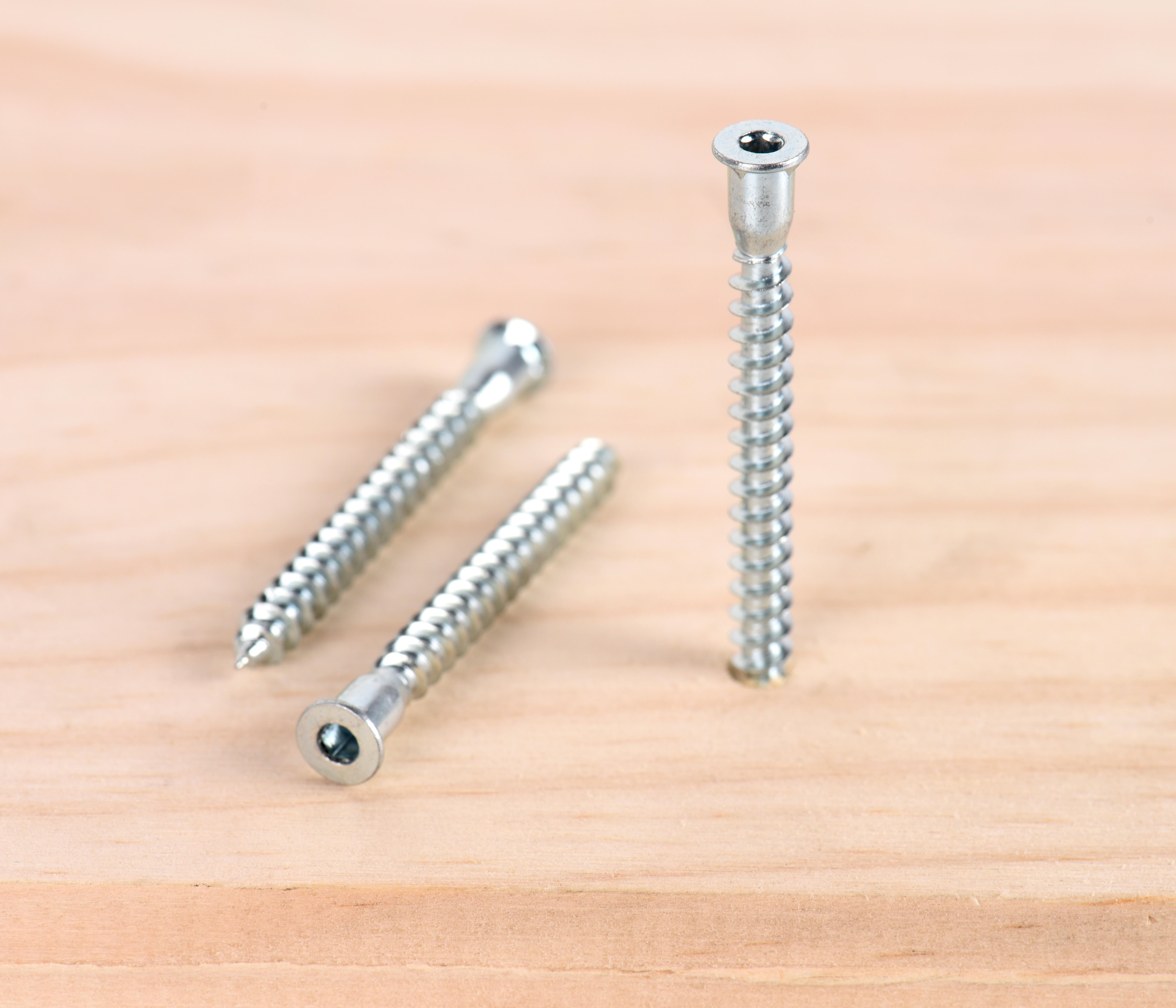 10 Tornillo para ensamblar M.PASCUAL hexagonal con cabeza plana, ø 5 x L. 50 mm - 2