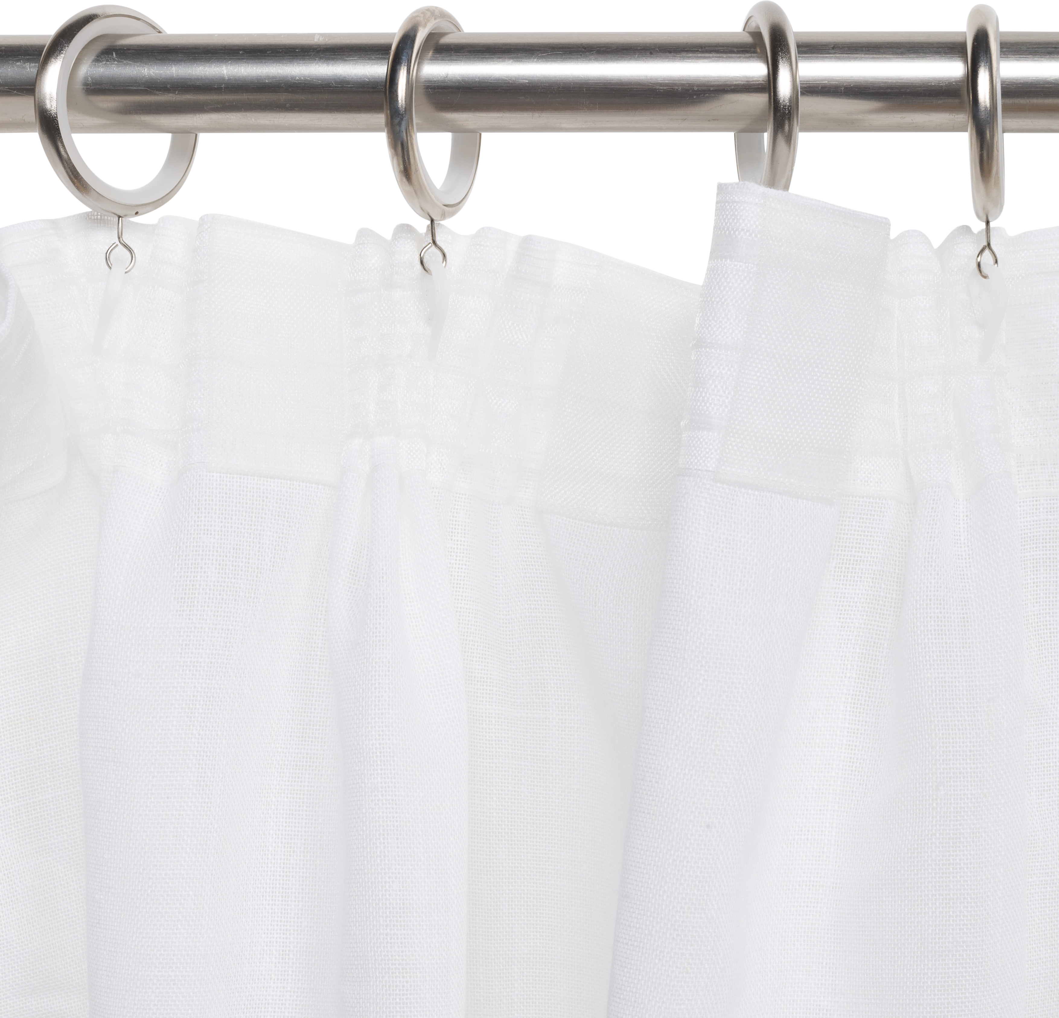 Cortinado fita e/ou presilha Taylor 200x270cm branco - 23