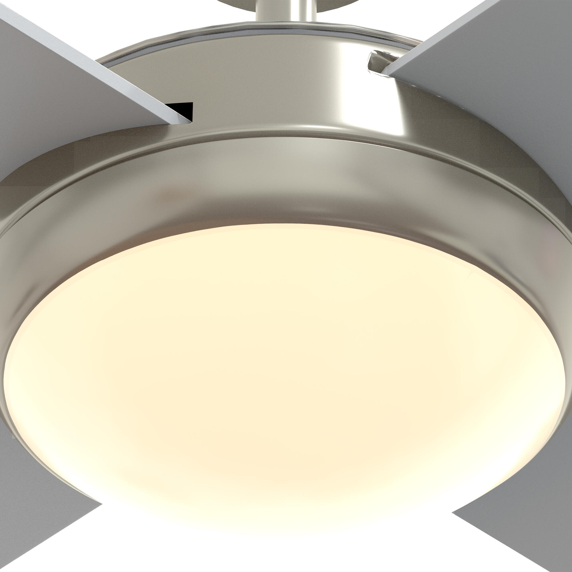 Ventilador de techo con luz motor DC Bora plata color luz regulable 112 cm - 7