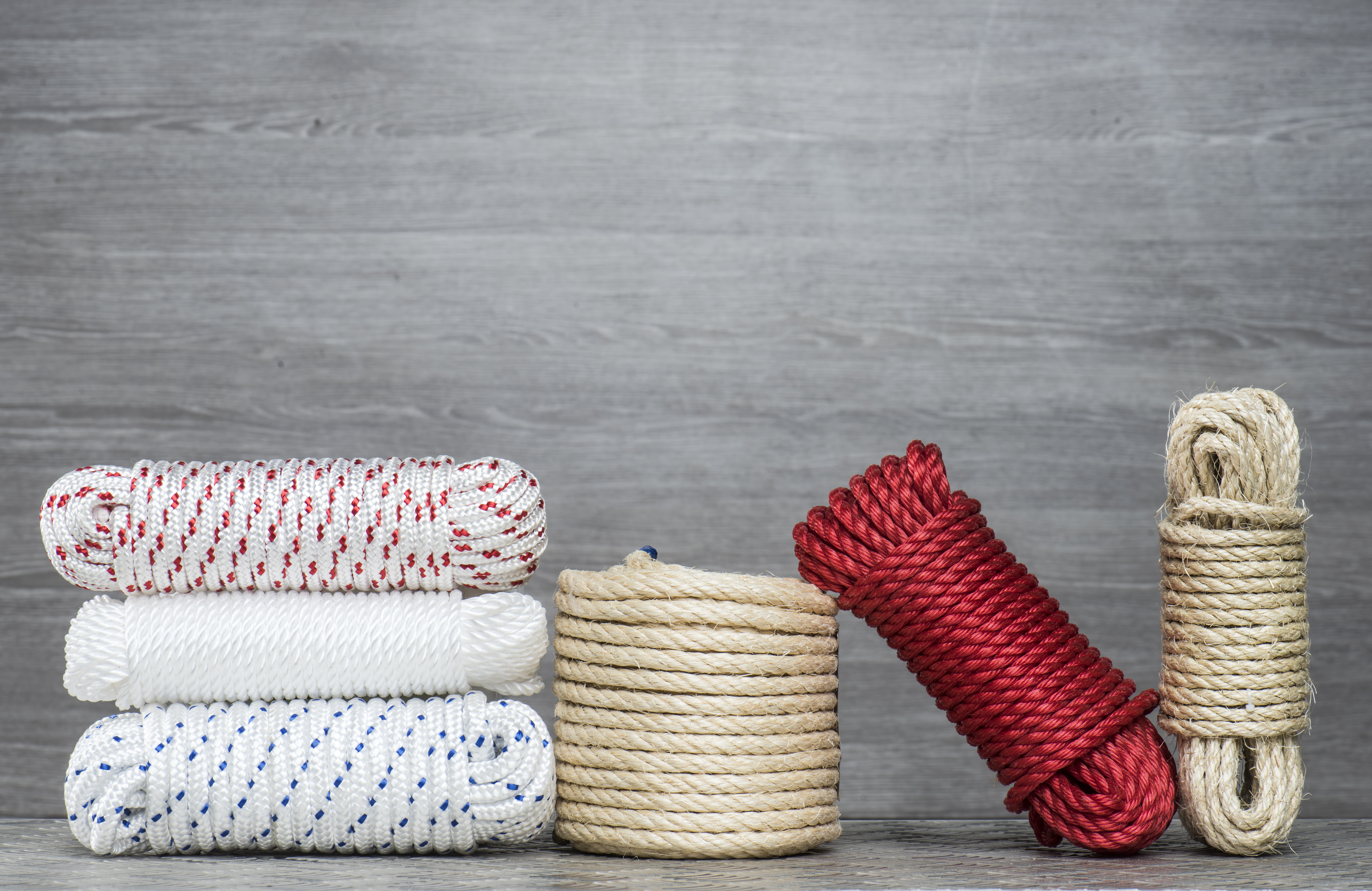 cuerda de polipropileno de 15 m y 100 kg de carga útil - 2