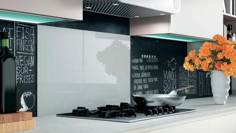 KitchenYeah© Paraschizzi Cucina Alluminio 60x40 cm Pannello Dietro