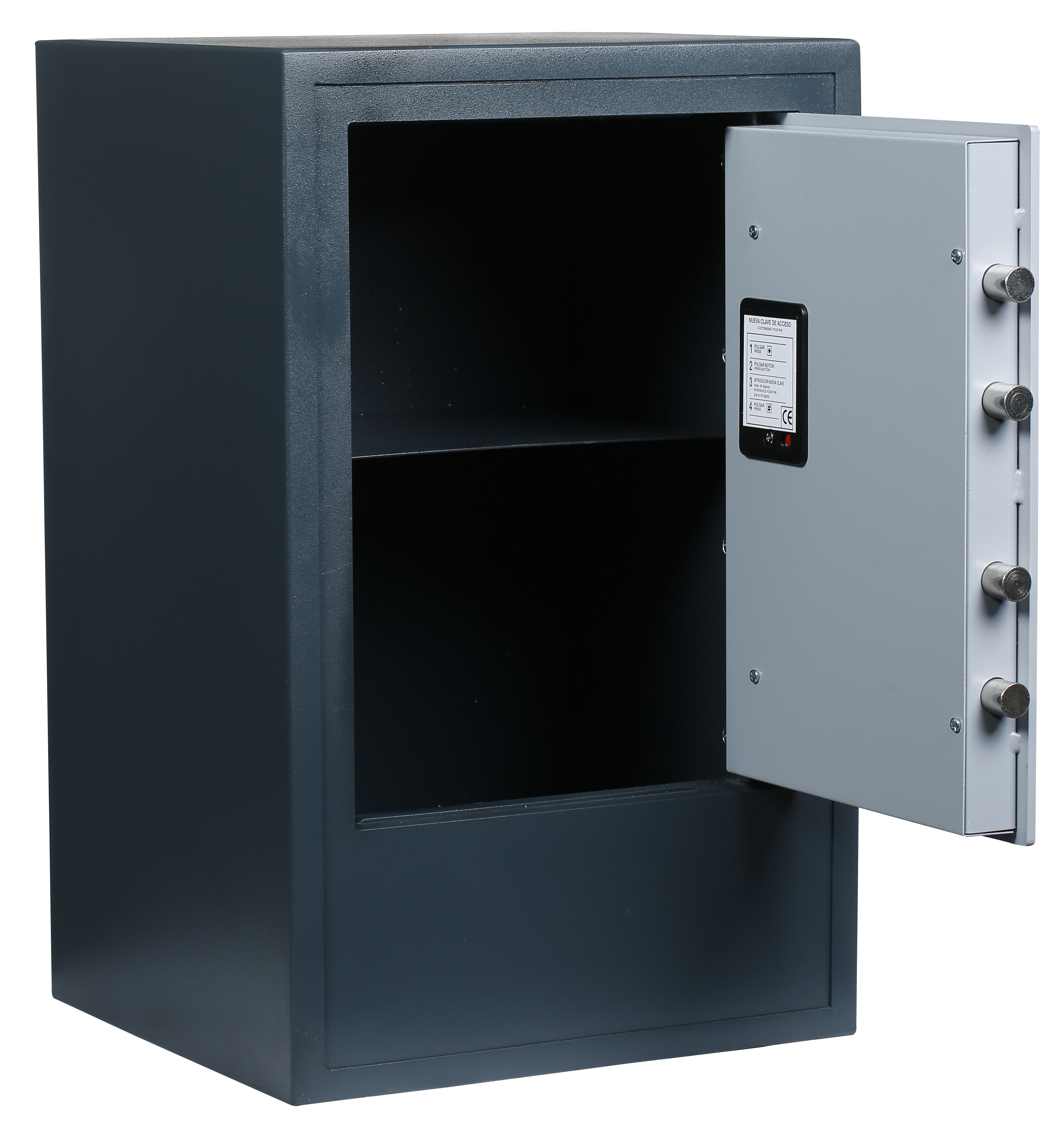 Caja fuerte de sobreponer fac 13033 38.5x60.5x35.5 cm 44l