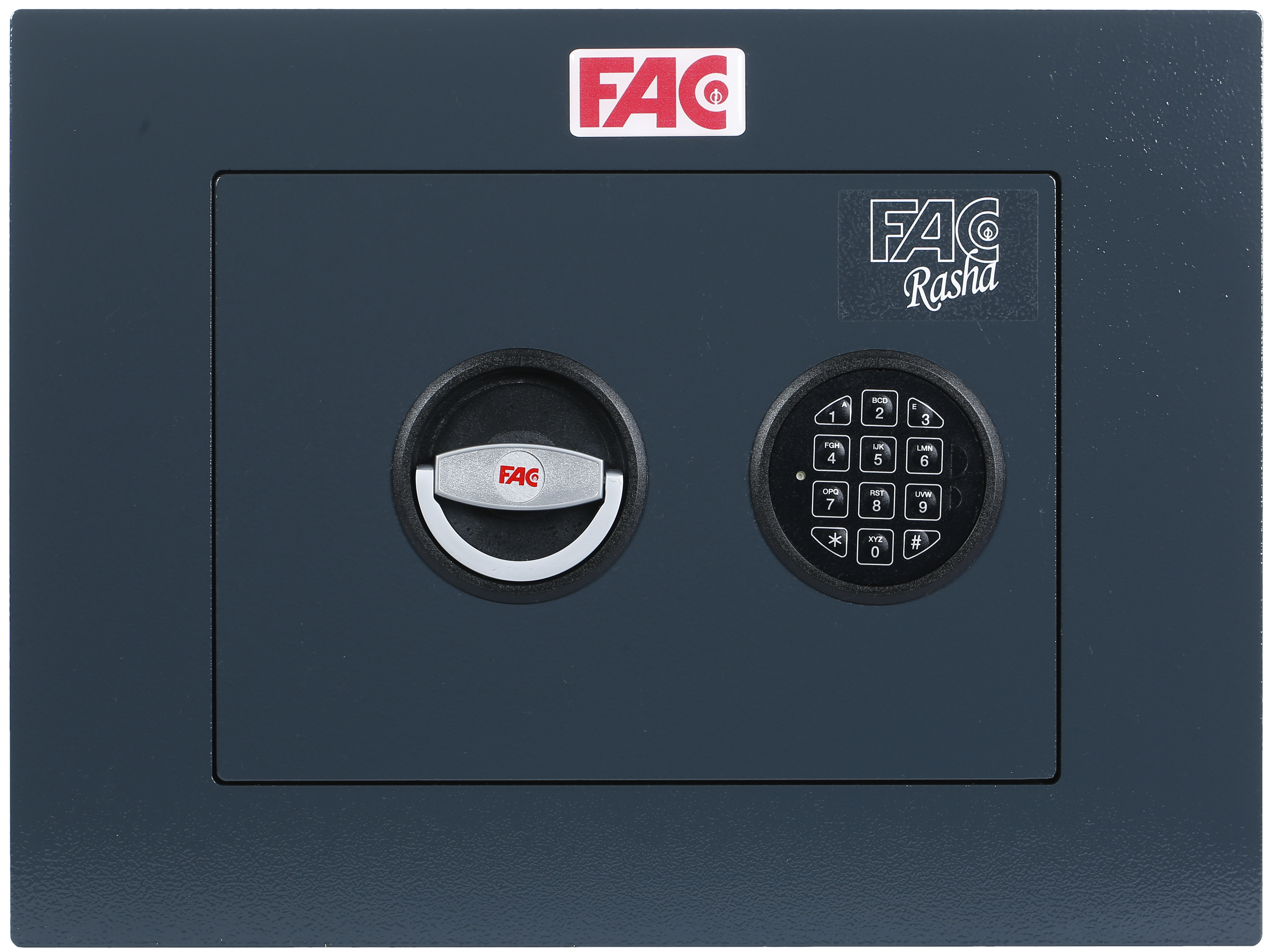 Cofre forte embutir elétrico puxador 102e rasha - 6