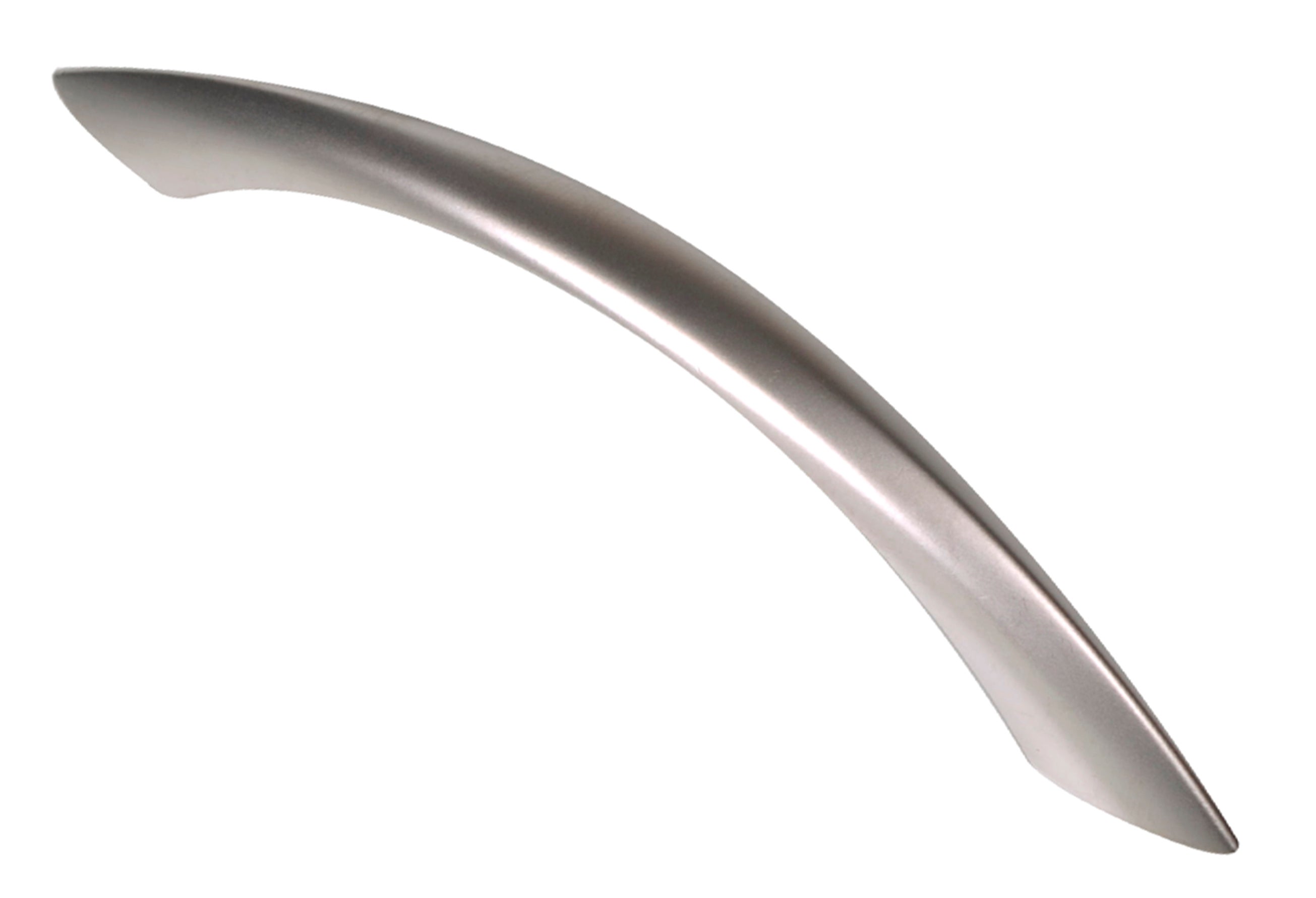 Tirador de mueble nesu gris / plata distancia entre eje 96 mm