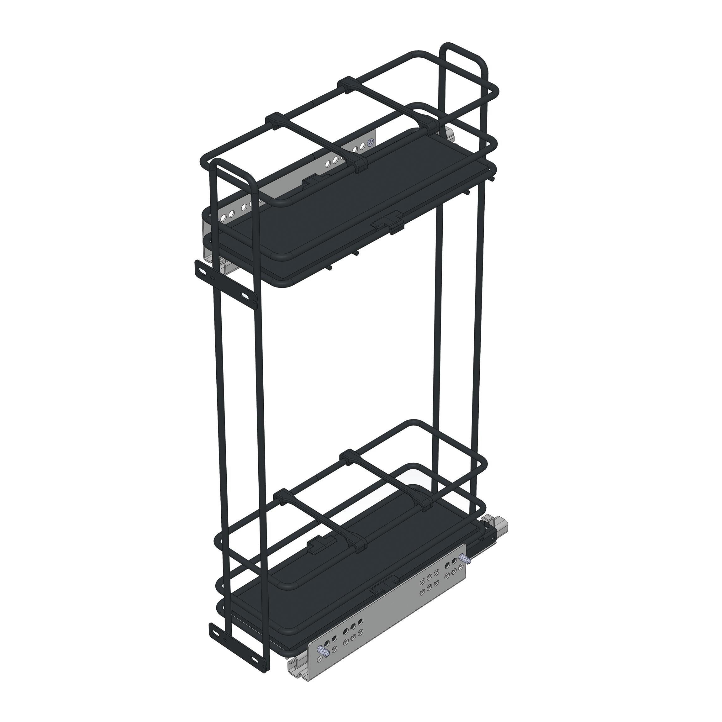 Kit exterior módulo superior garrafeira m150 cinzento - 3