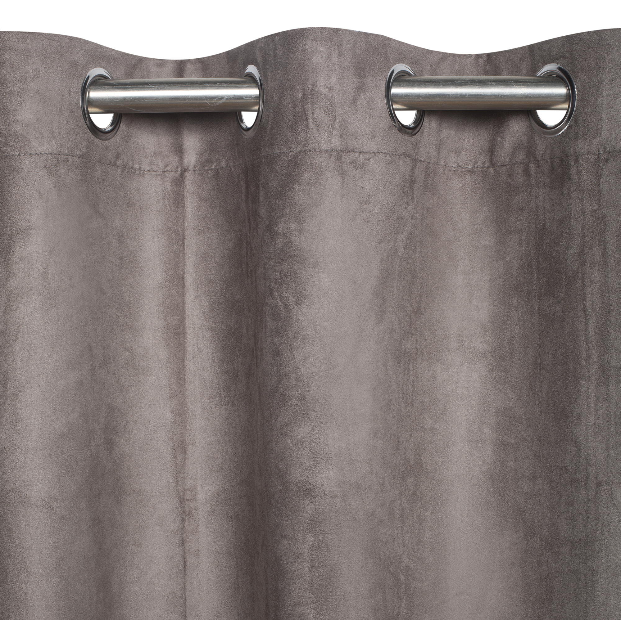 Cortinado ilhós New Manchester 140x280cm taupe Inspire - 6