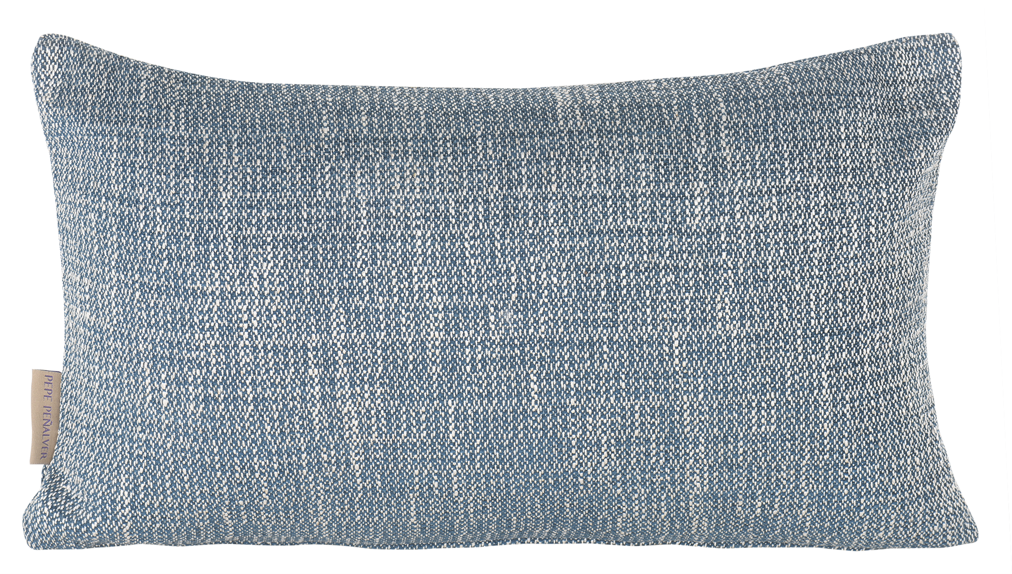 Cojín decorativo okinawa viscosa azul 30x50cm