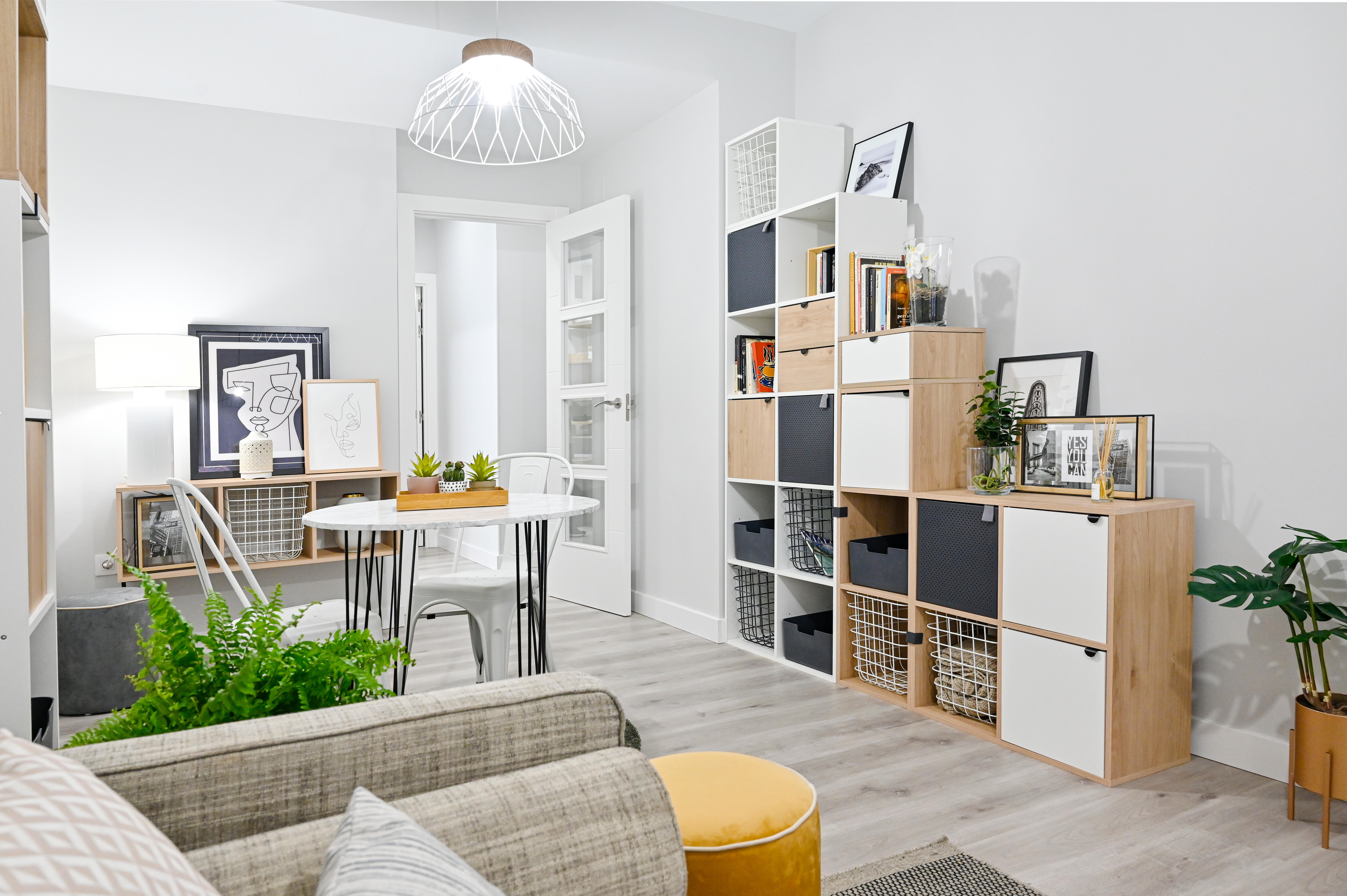 Estantería SPACEO KUB 10 cubos blanco 173.6x70x31.7cm - 9