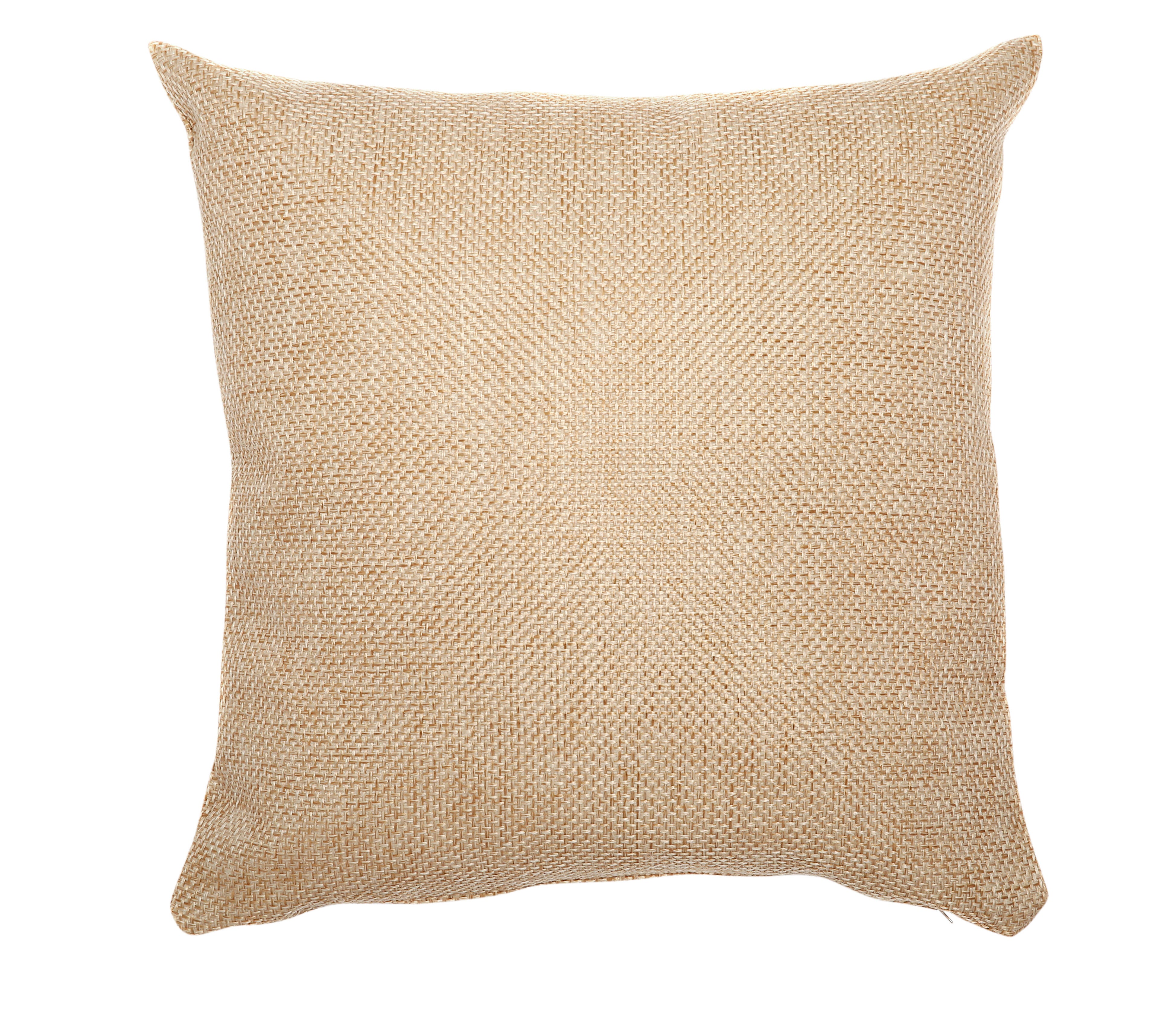 Cojín decorativo cindy poliéster beige arena 43x43cm