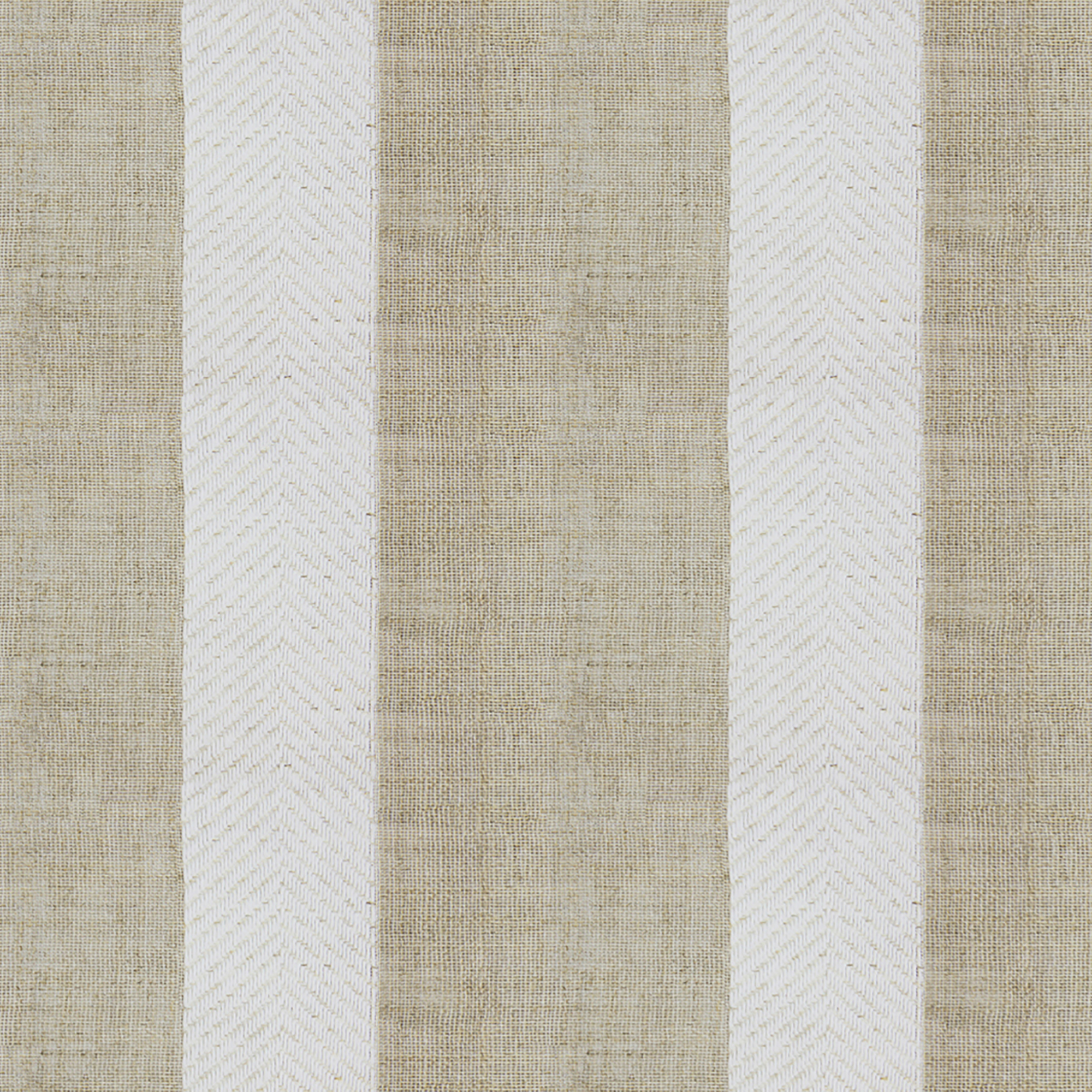 Visillo ollaos Combe poliéster jacquard de 140x270cm rayas lino - 5