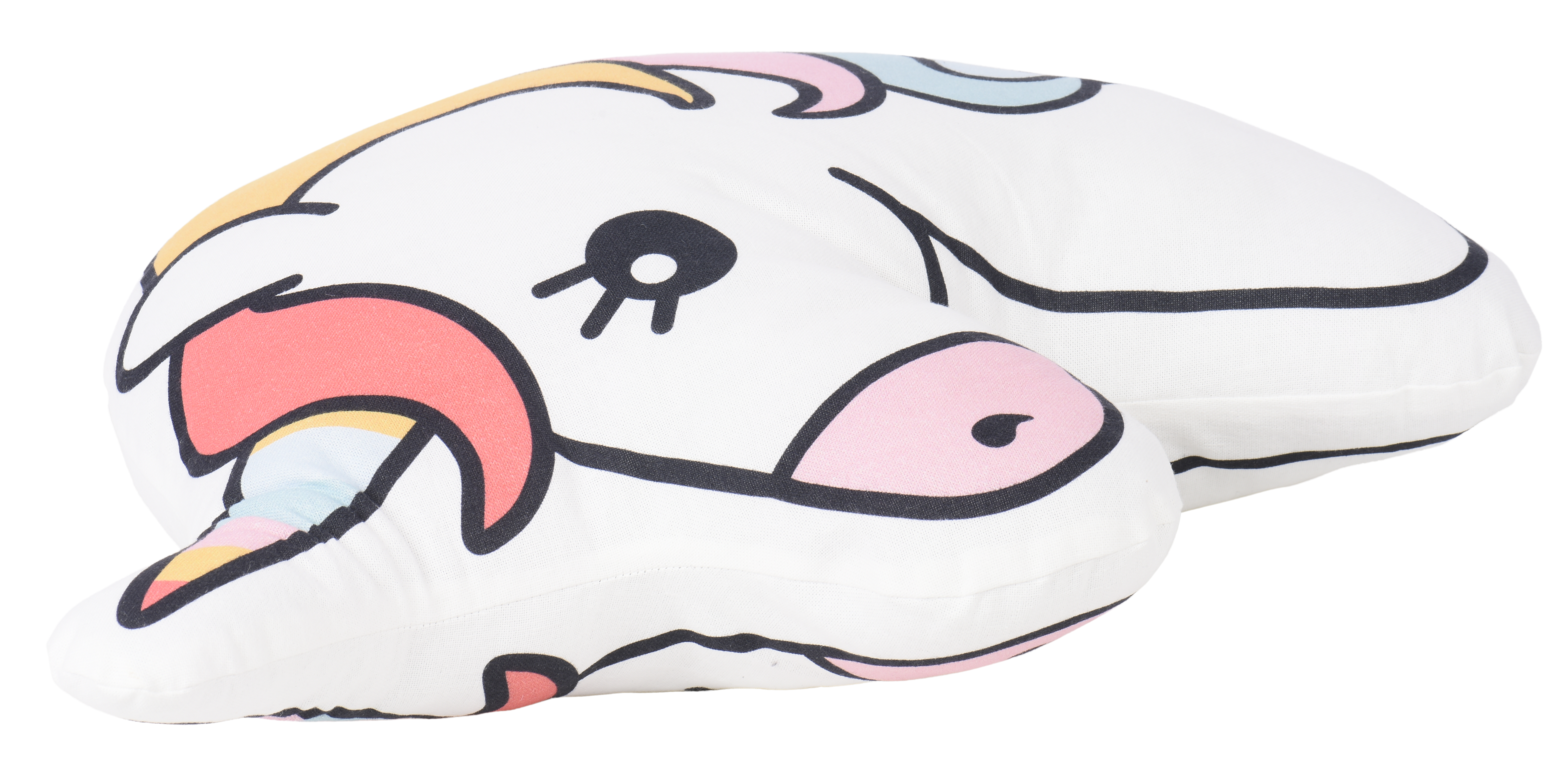 Cuscino INSPIRE Unicorno fucsia 50 x 66 cm - 3