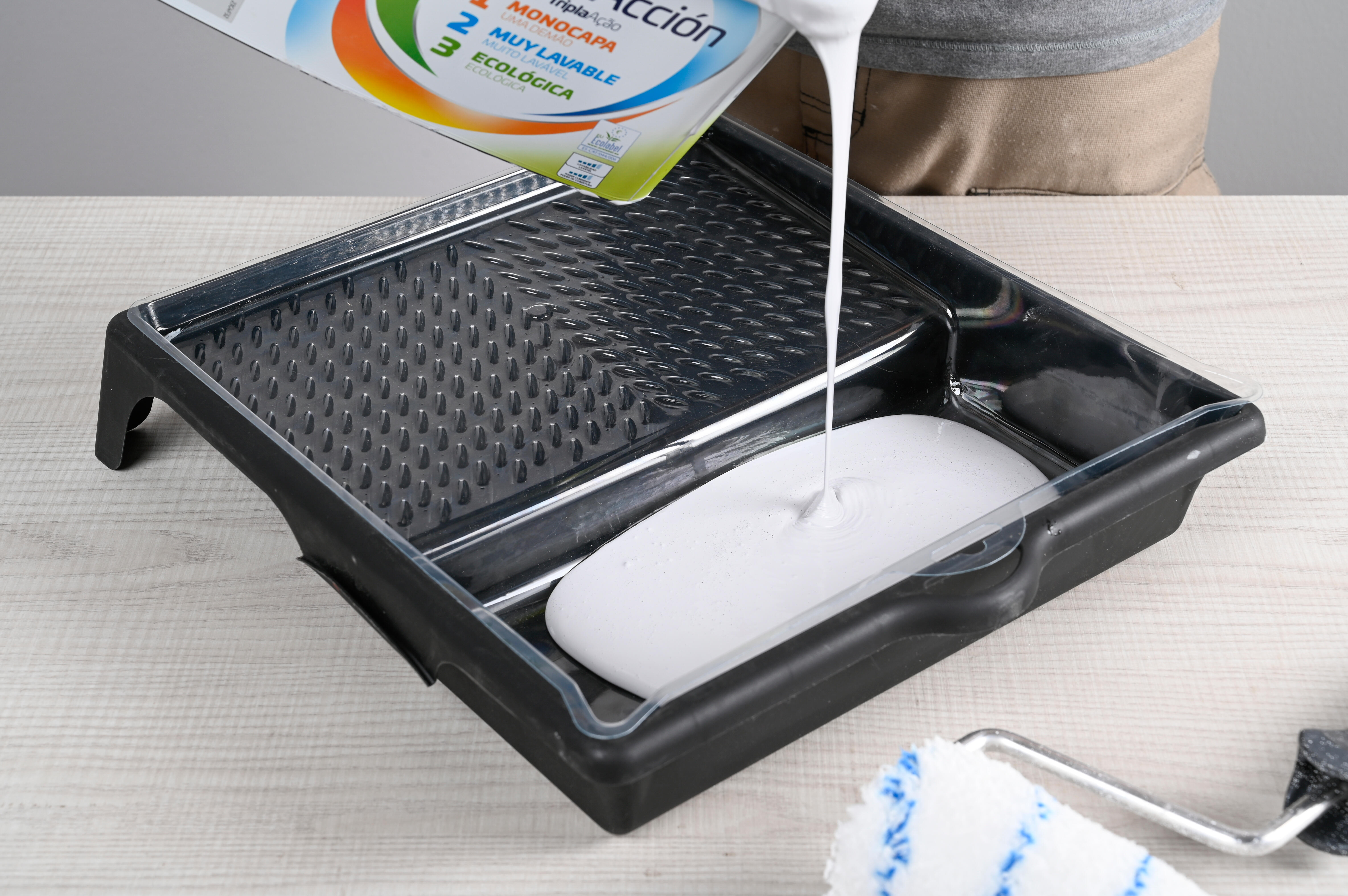 Recipiente per pittura DEXTER per rulli da 23 cm 1.25 lt Nero, L 23 x L 3.71 cm - 4