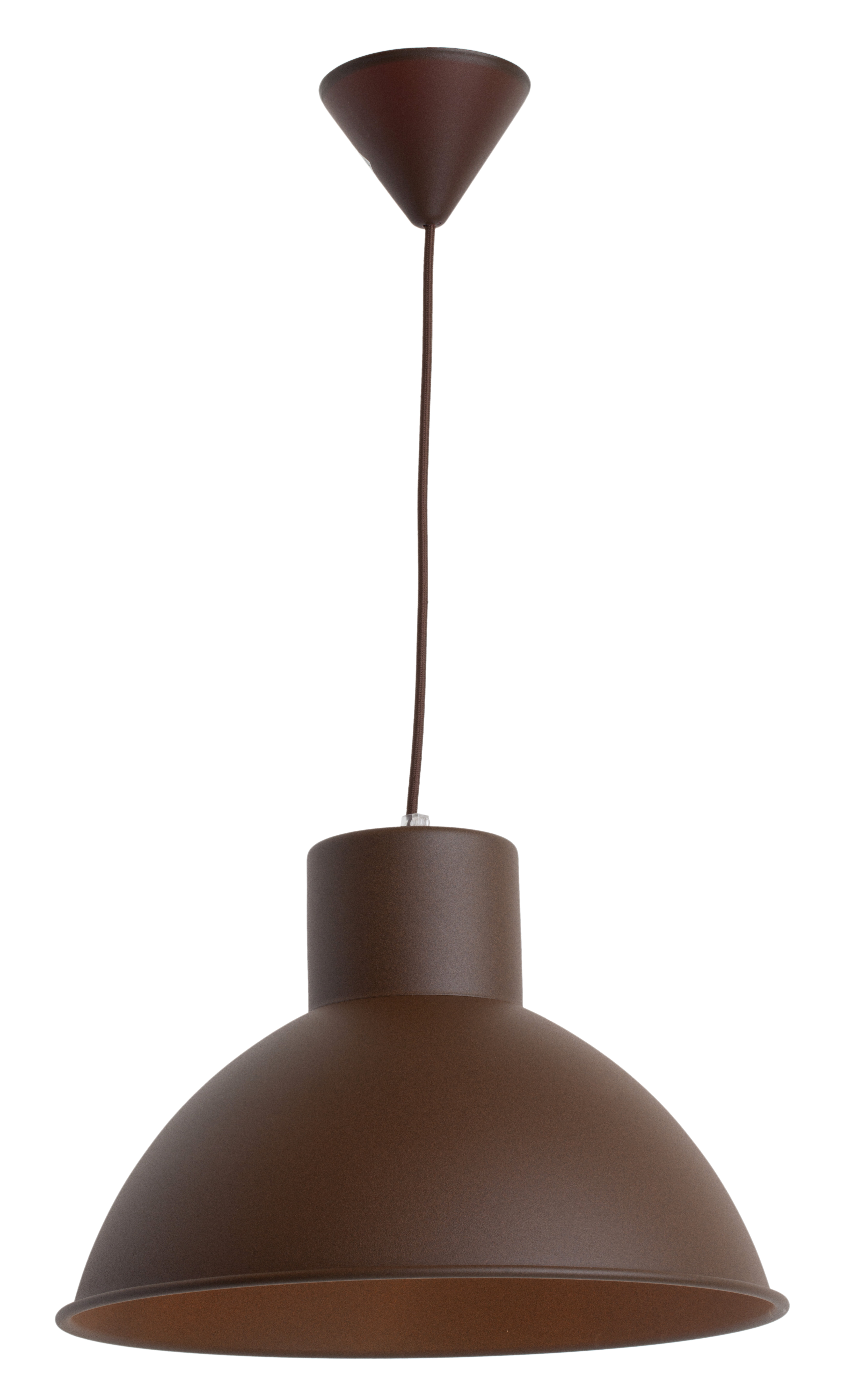 Lámpara de techo kira 1 luces e27 38 cm naranja