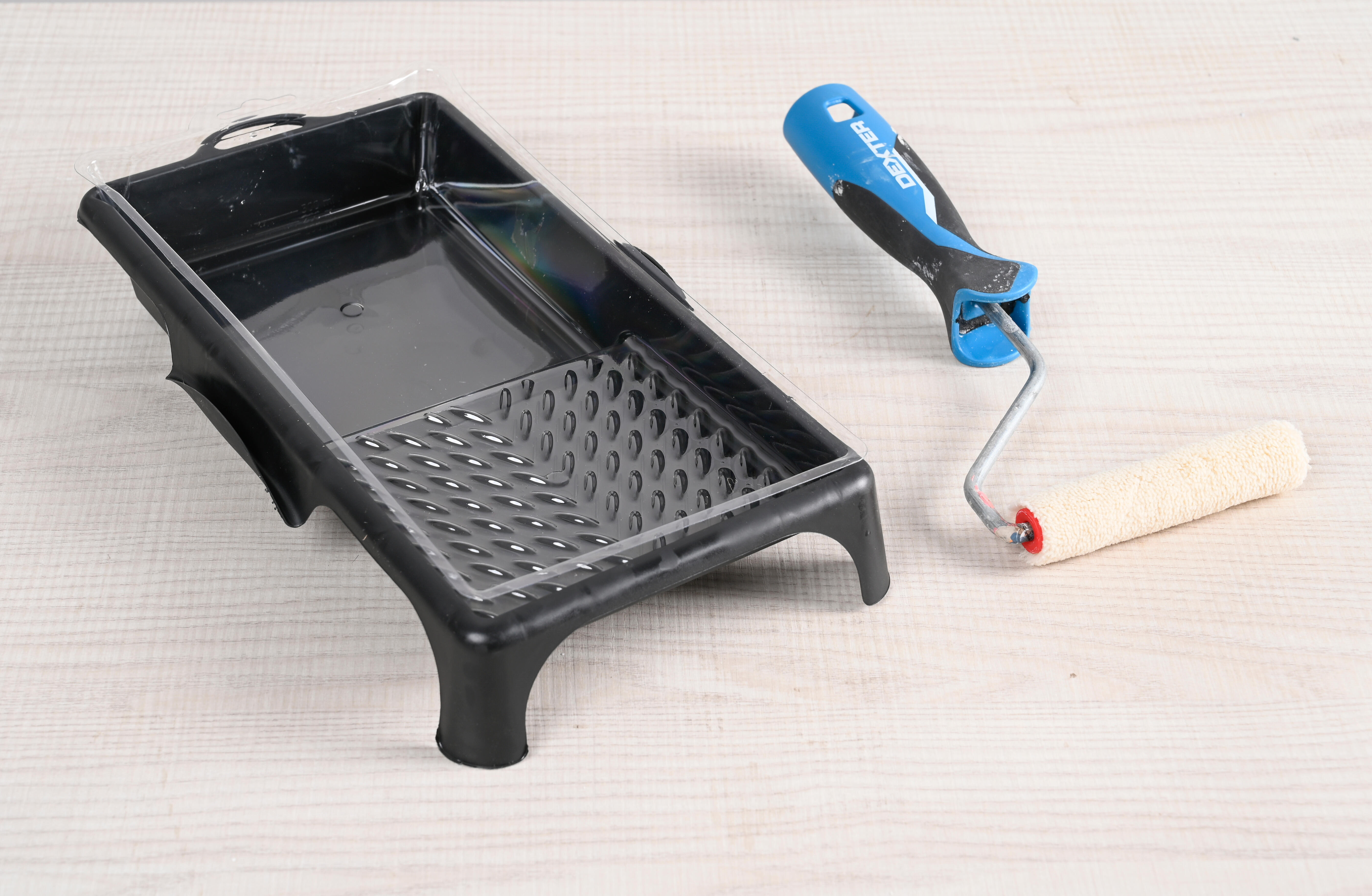 3 fundas desechables para bandeja de mini rodillo DEXTER de 11 cm - 2