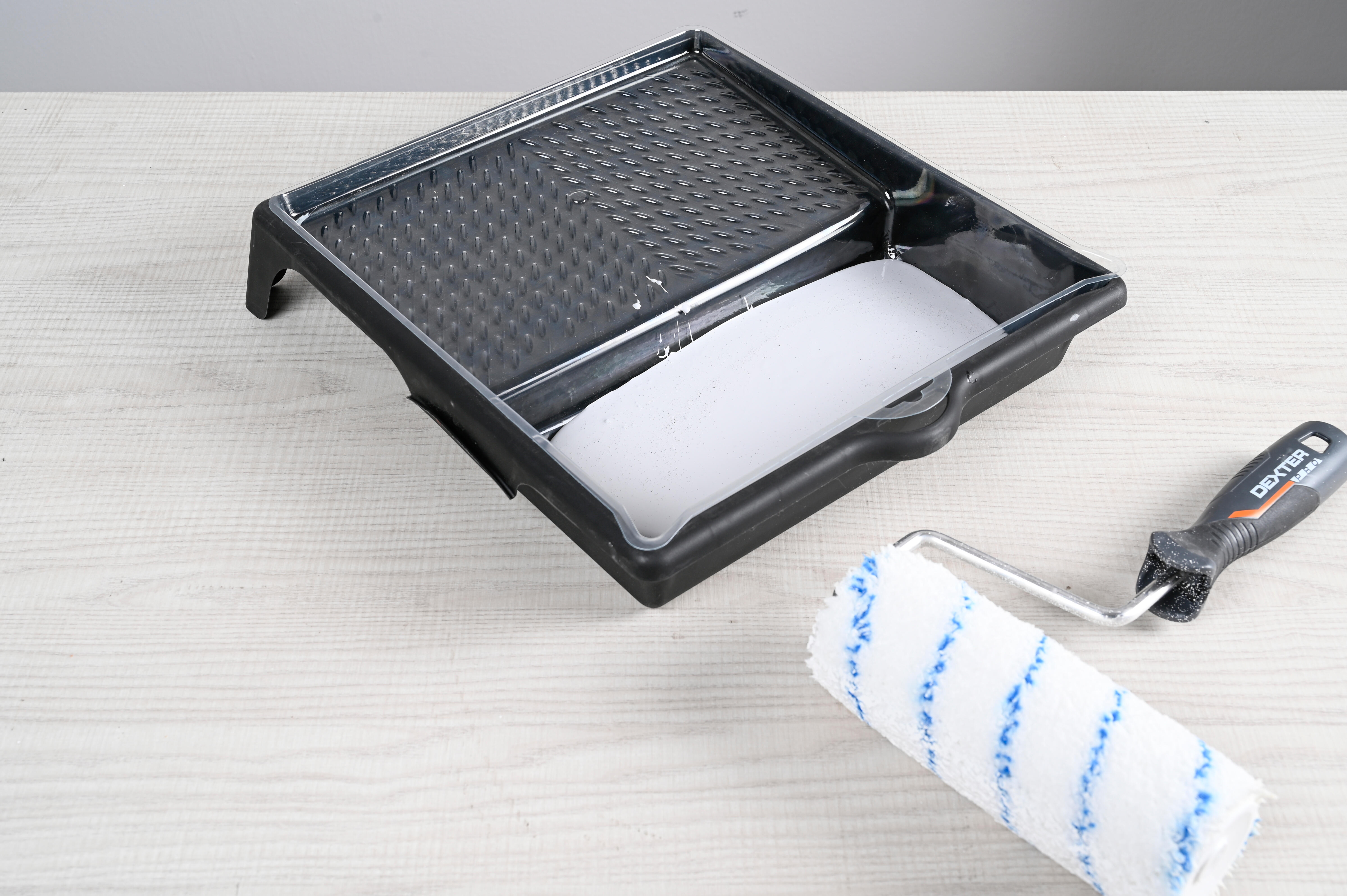 Recipiente per pittura DEXTER per rulli da 23 cm 1.25 lt Nero, L 23 x L 3.71 cm - 3