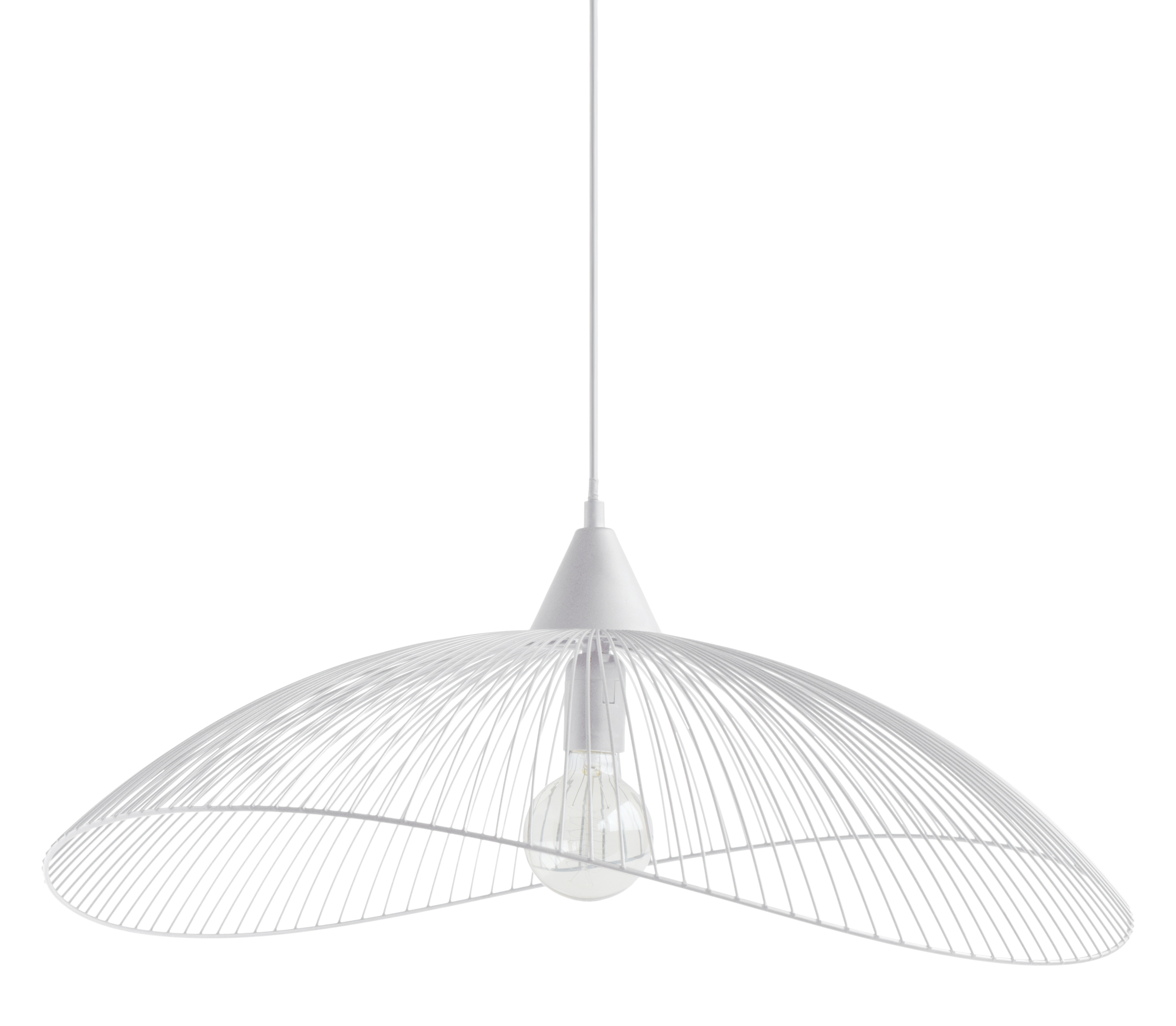Lámpara de techo kasteli blanca 1 luz