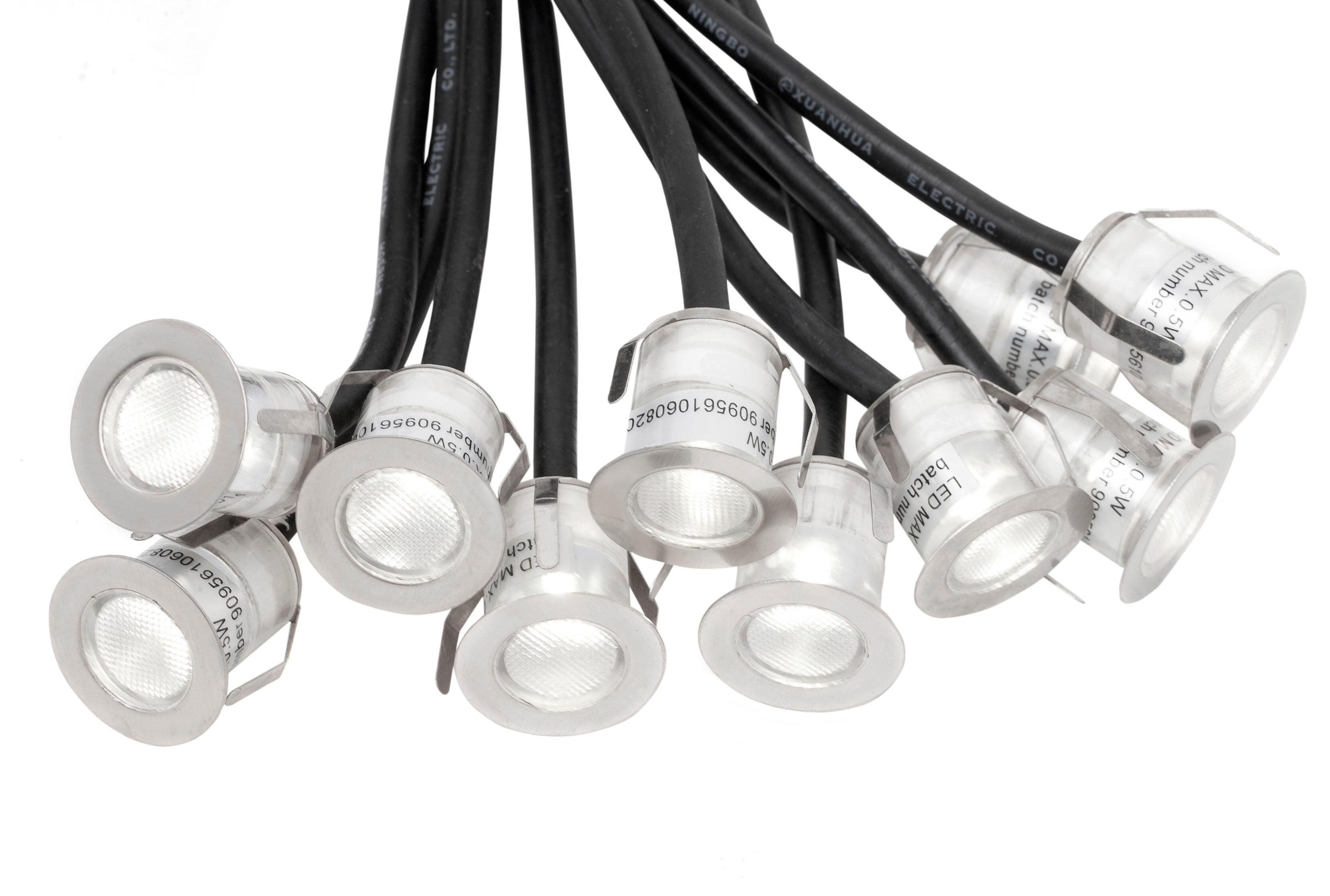 faretto da incasso con fonte luminosa fisso Modulo LED INSPIRE COLORADO grigio  Ø 3 cm Luce bianco freddo - 15