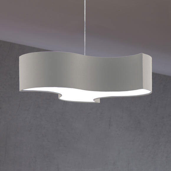 Lámpara de techo pamela 3 luces e27 60 cm multicolor