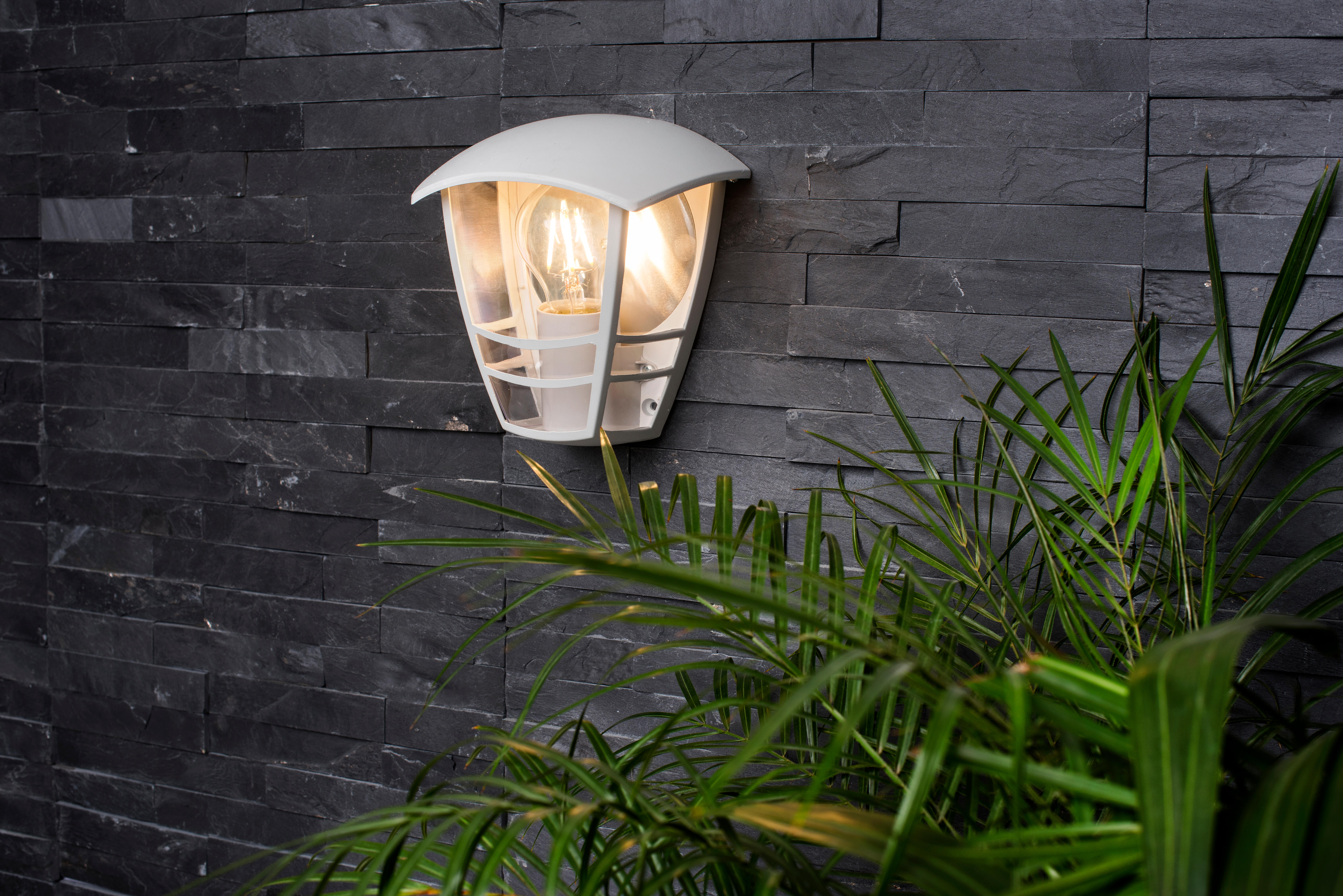 Aplique exterior creek halo 1x60w branco - 4