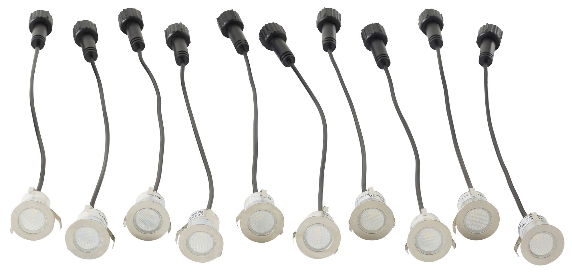 faretto da incasso con fonte luminosa fisso Modulo LED INSPIRE COLORADO grigio  Ø 3 cm Luce bianco freddo - 11