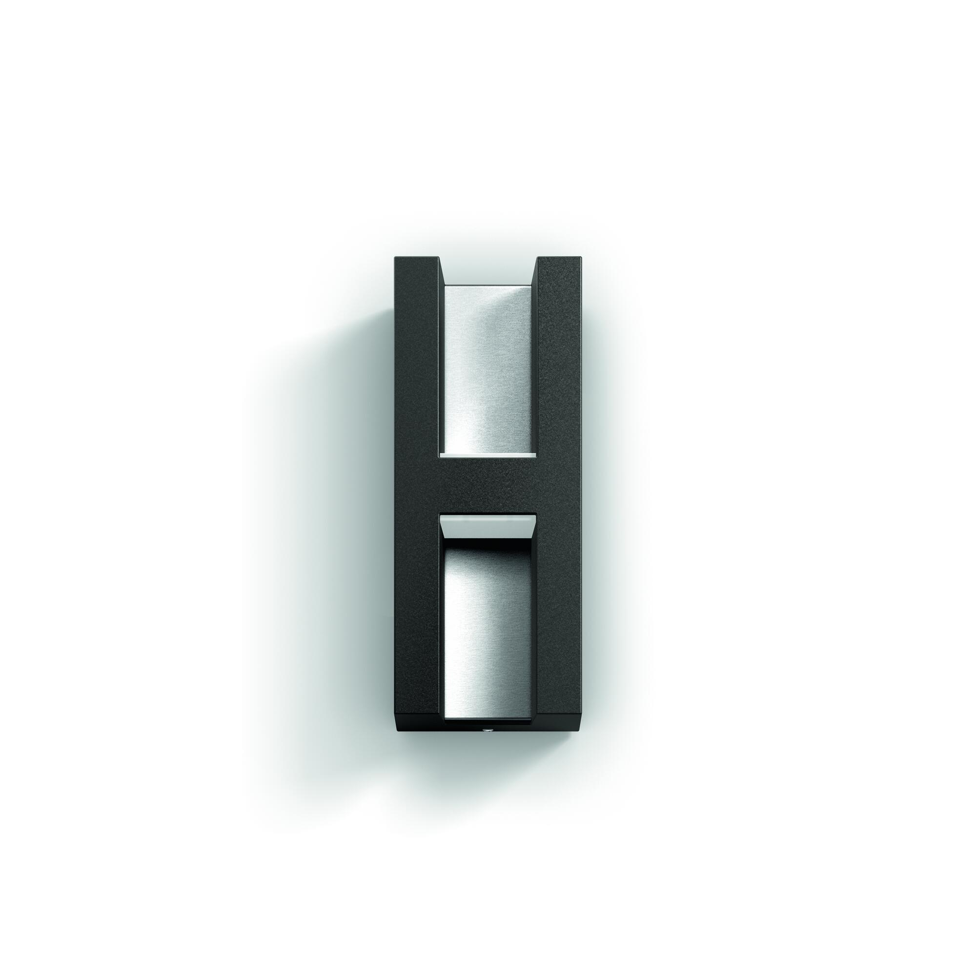 Aplique de exterior led philips shadow negro