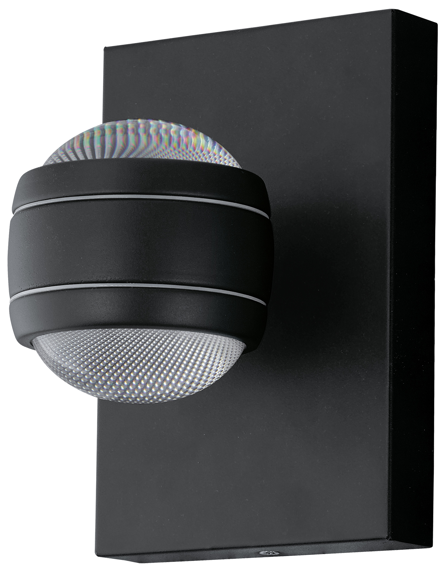 Aplique de exterior sesimba negro