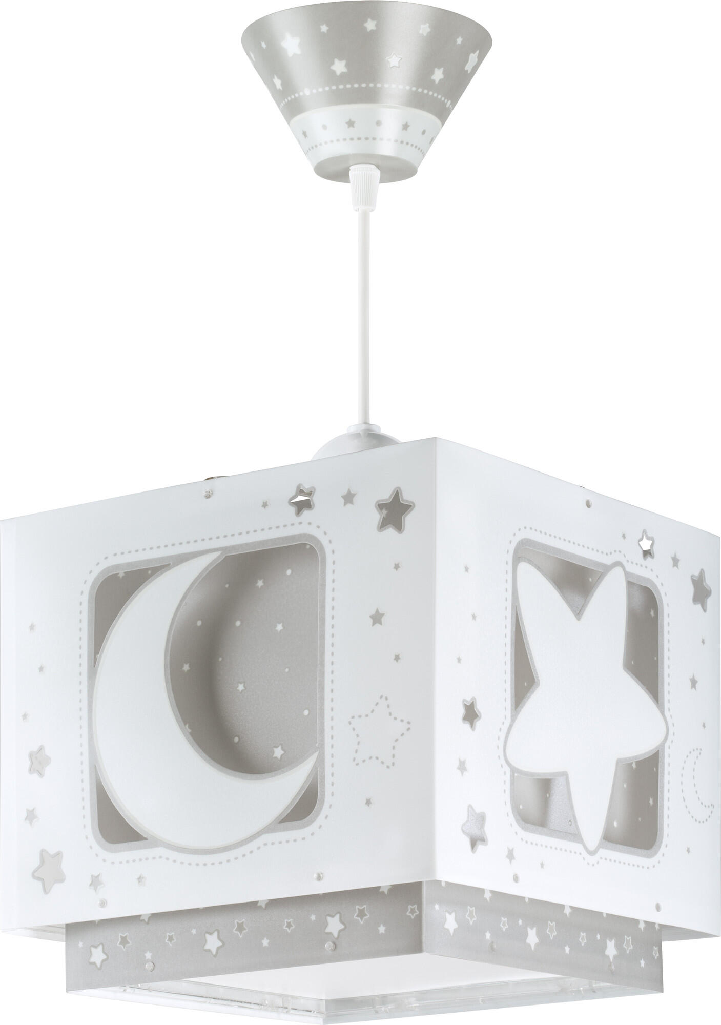 Lámpara de Techo MoonLight DALBER 63232E 60W Gris | Leroy Merlin