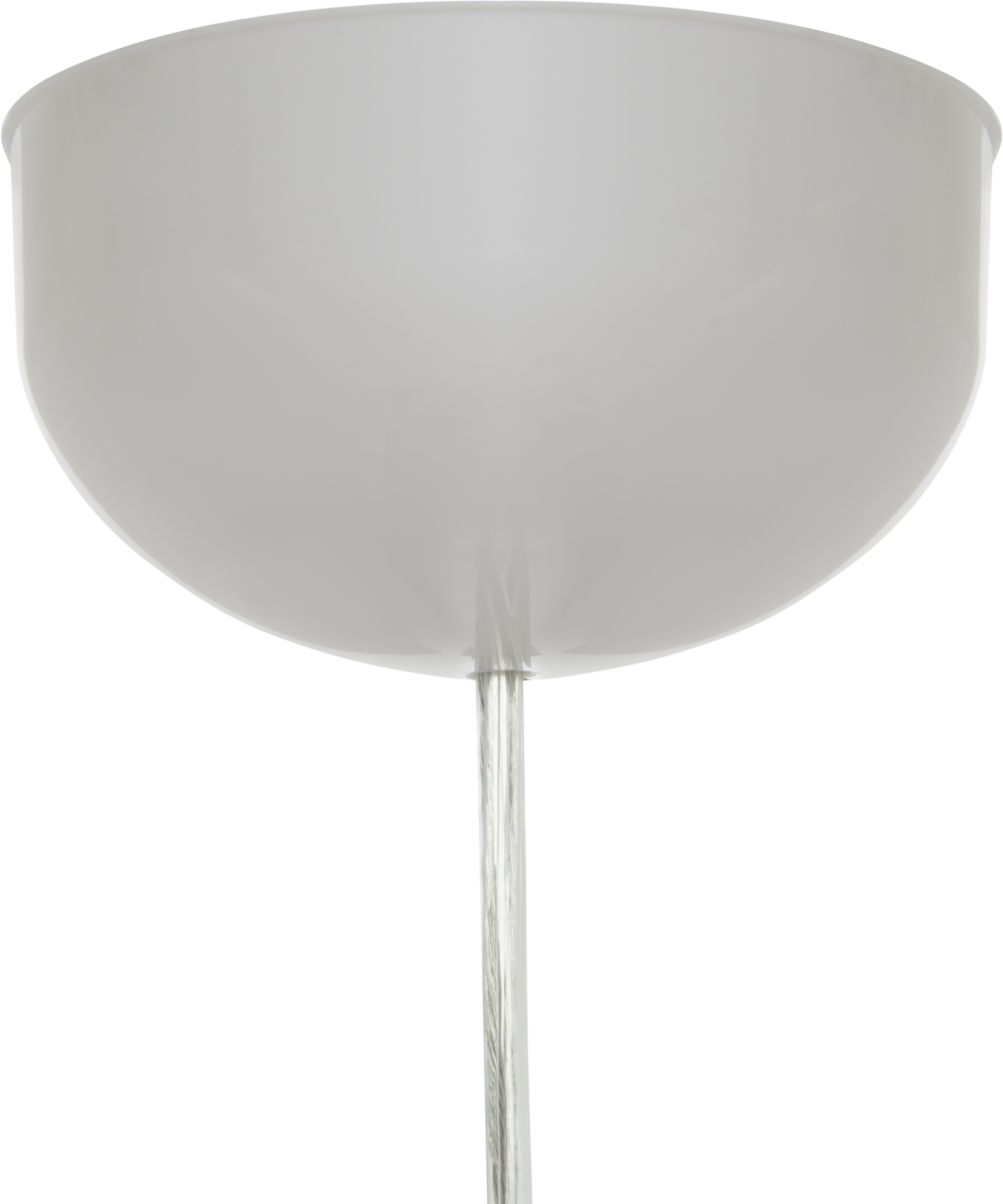 Lámpara de techo colgante acrílico blanca 30 cm Pumpkin REALITY 1 luz E27. Altura máxima 150 cm - 7