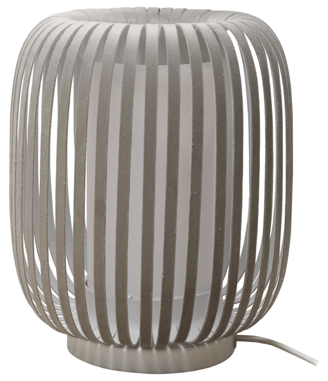 Candeeiro de mesa GRACE 1 LÂMPADA CINZENTO