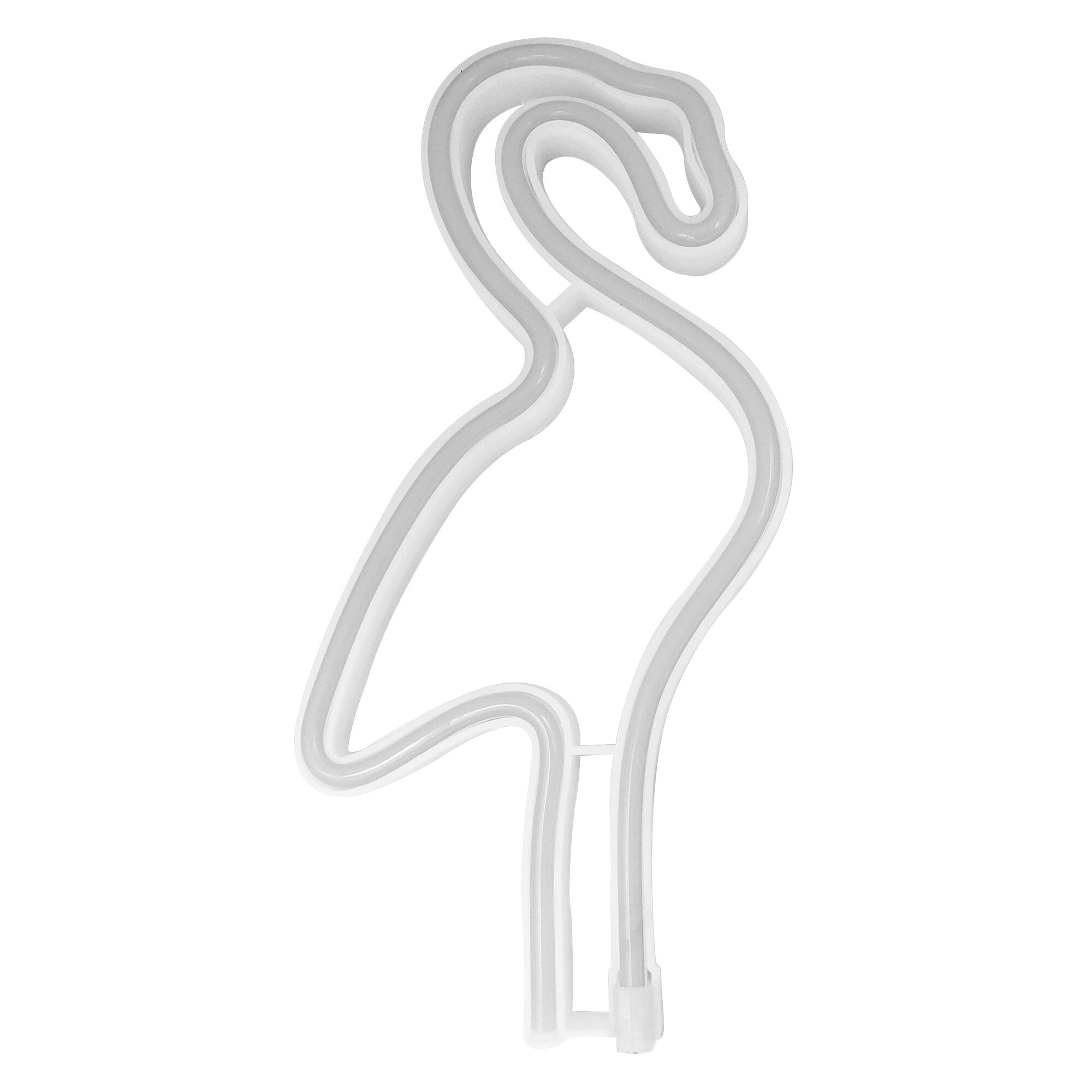 Lámpara de mesa sin cable LED Flamin ARTE CONFORT con estructura blanca pantalla blanca - 3