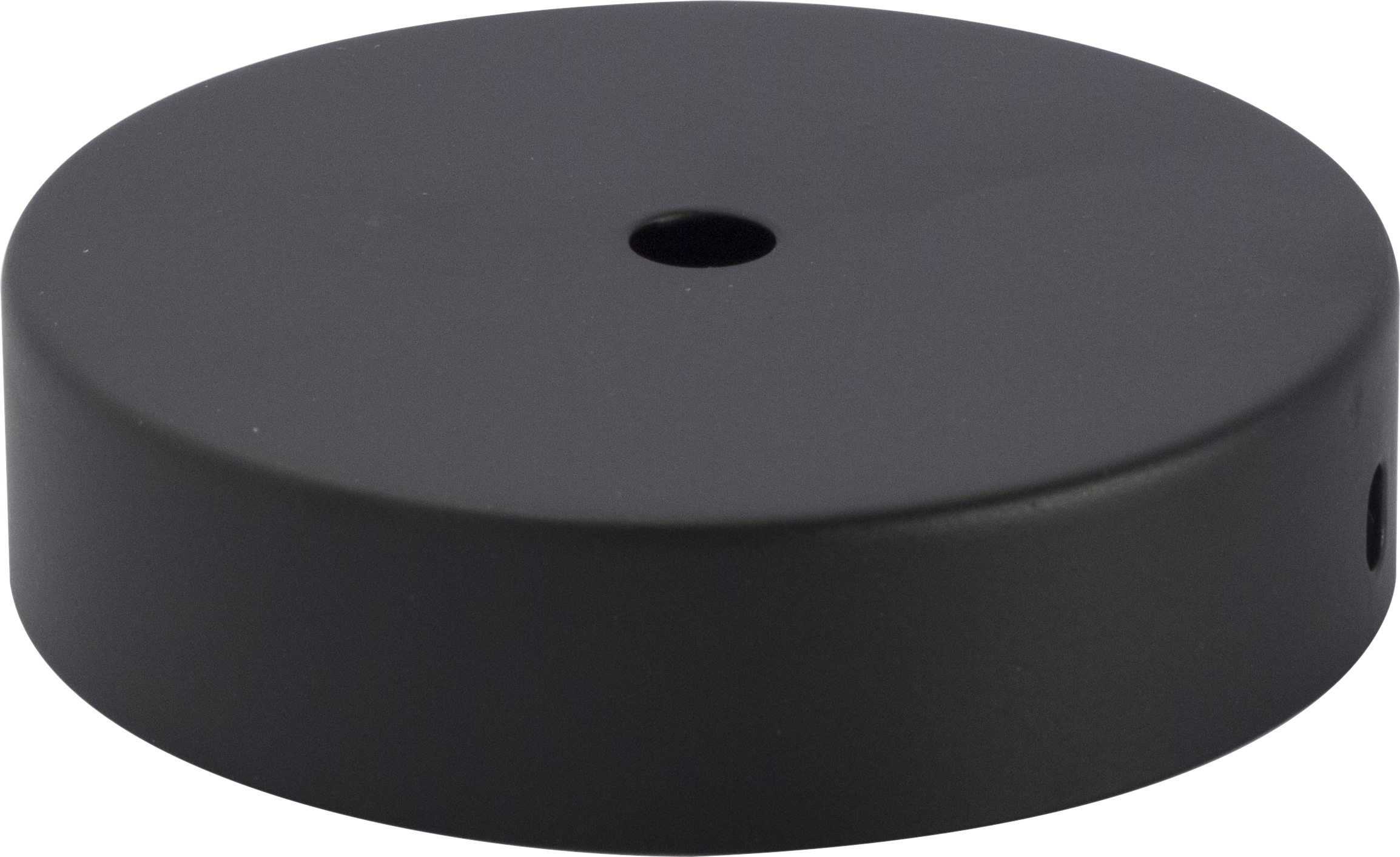 Rosetón metálico negro