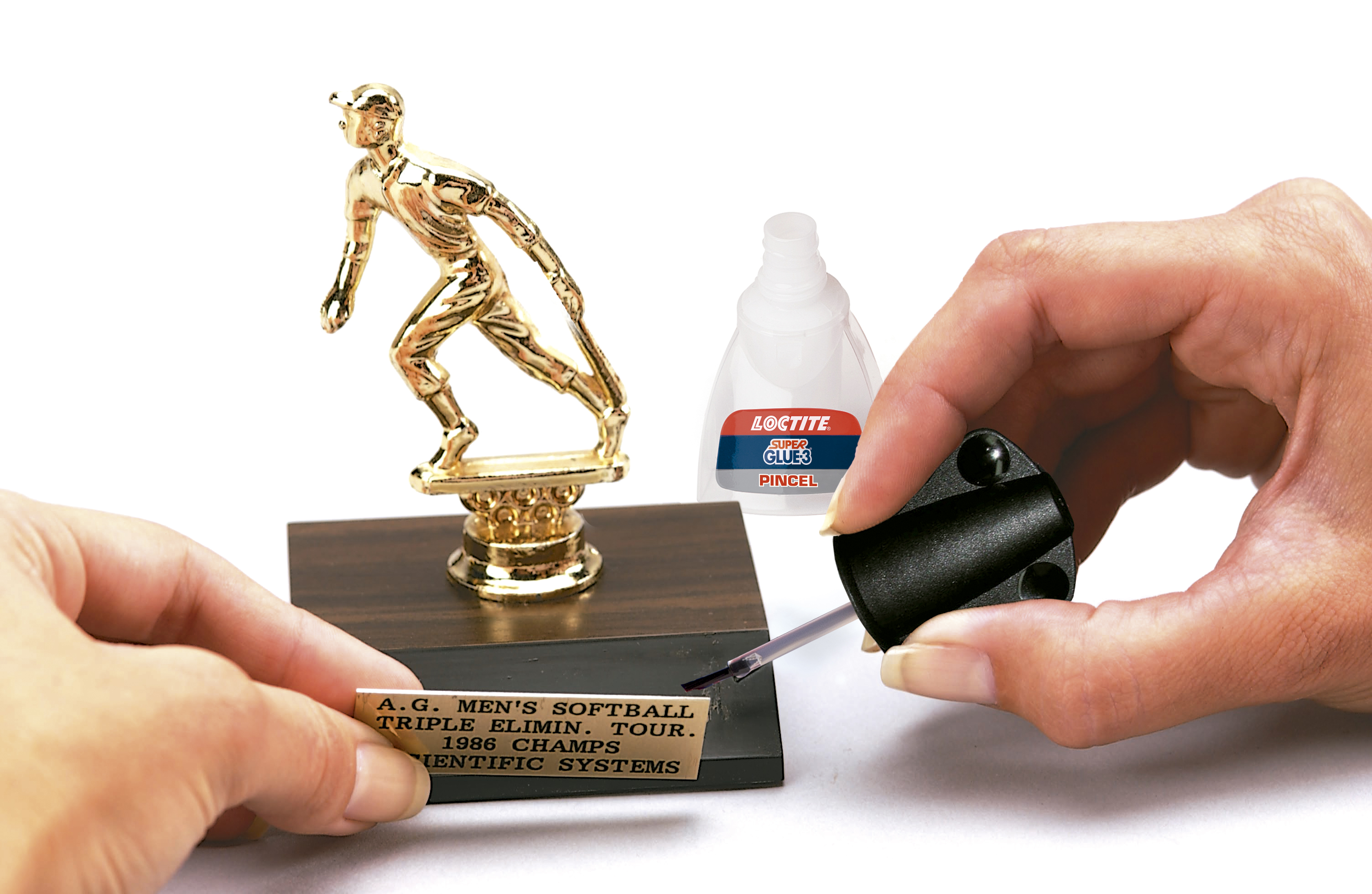 Pegamento instantáneo Super Glue-3 Loctite 5 gr con pincel transparente para metal, cuero, madera, cerámica, plástico, cartón, impermeable, resistente a las intemperies, resistencia de vibración, se puede pintar. Para unir materiales. - 9