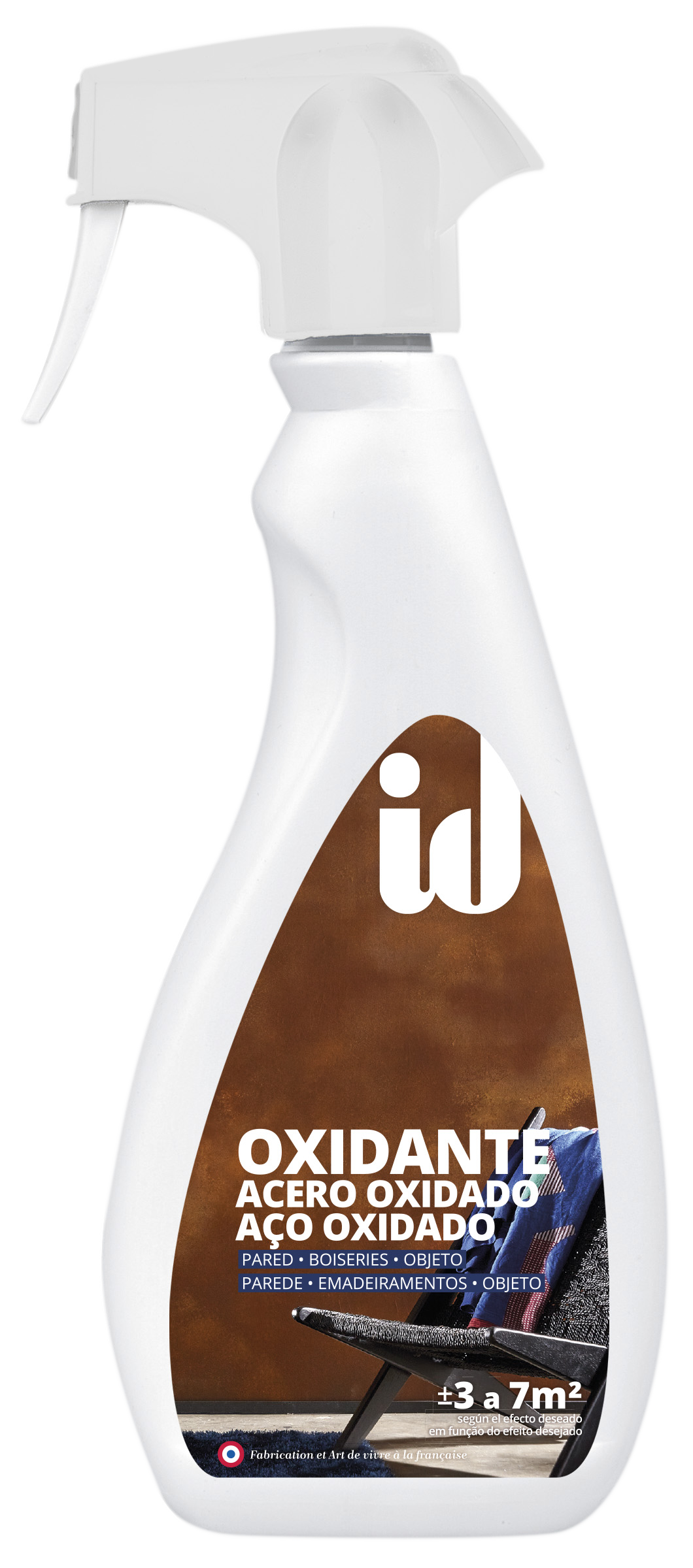 Pintura decorativa con efectos óxido Oxidante ID color óxido 500ml ...
