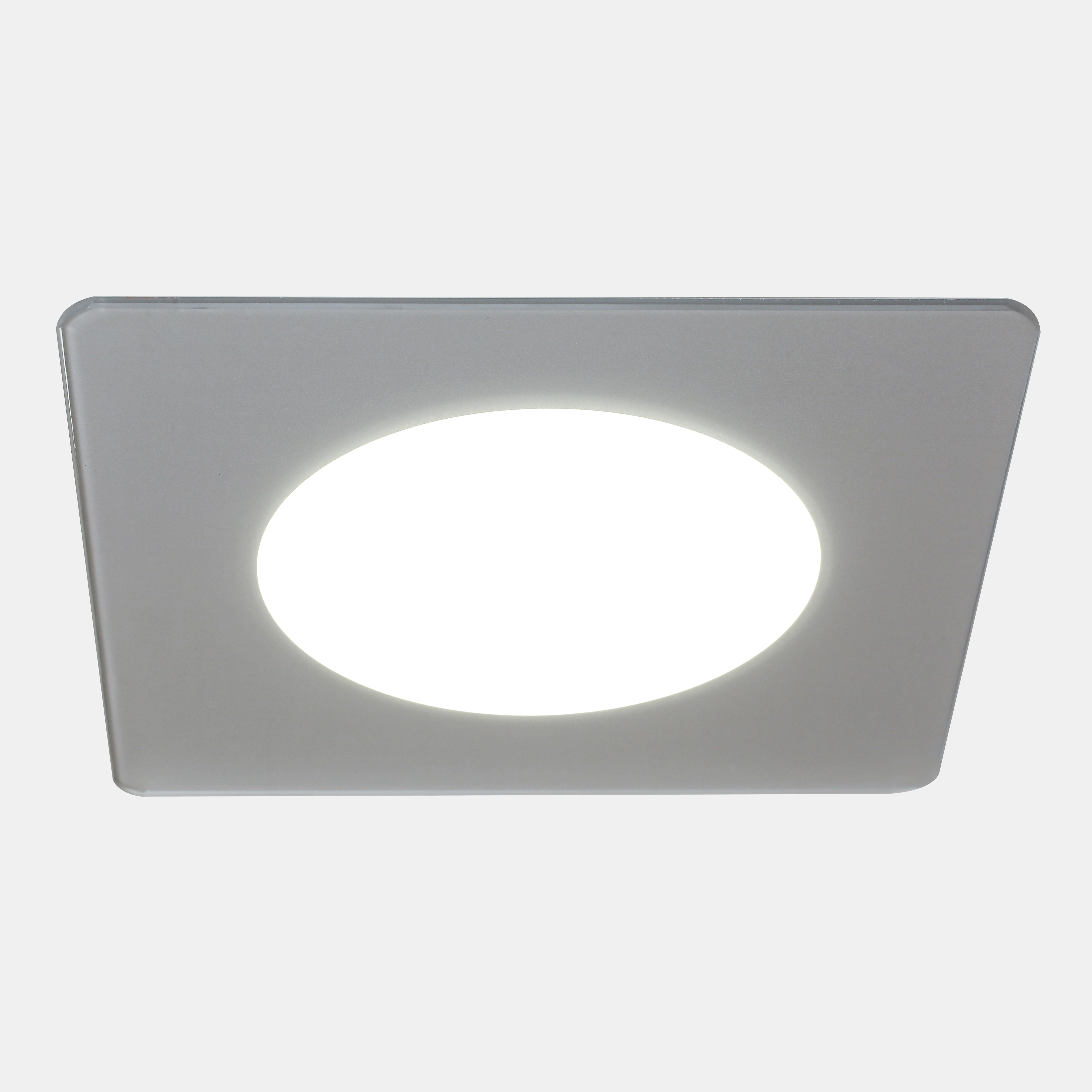 Led cuadrado gris 970 lm