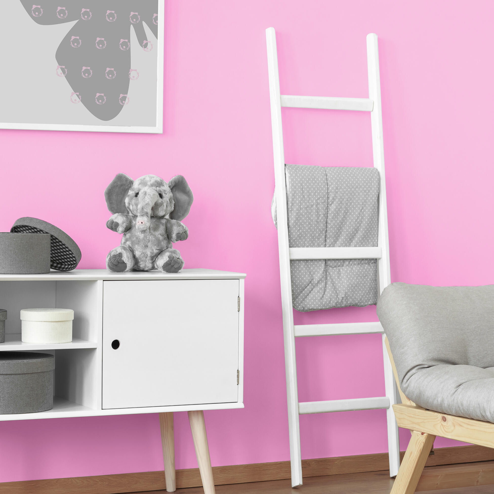 Pintura interior mate REVETON BLANCO PRO 0.75L 0540-r30b rosa violeta ...