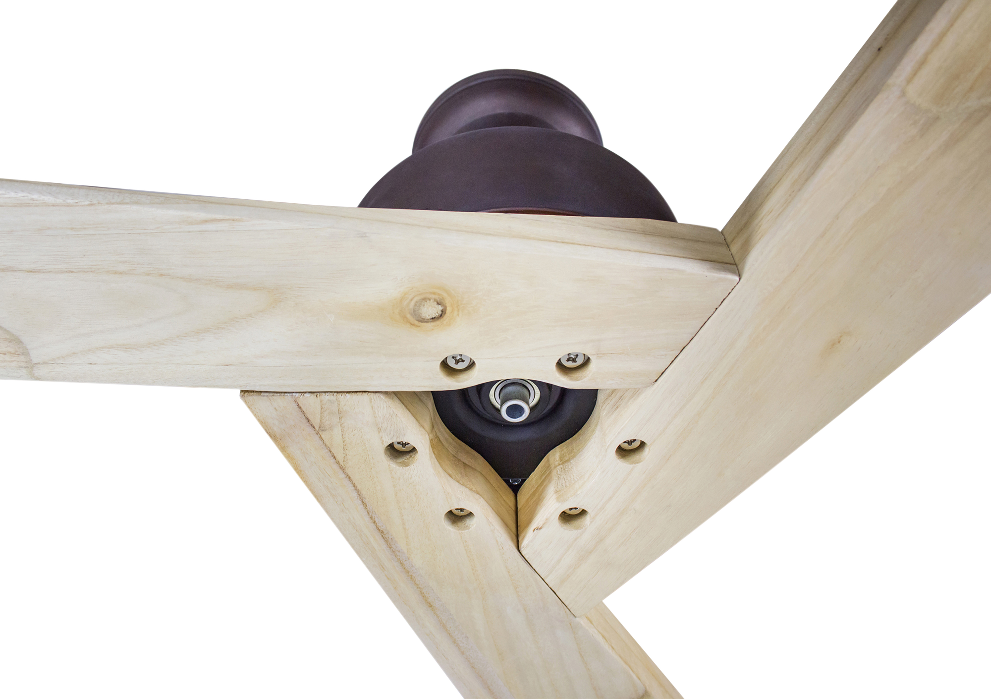 Ventilador de techo sin luz motor DC Nautic bronce 152 cm - 6