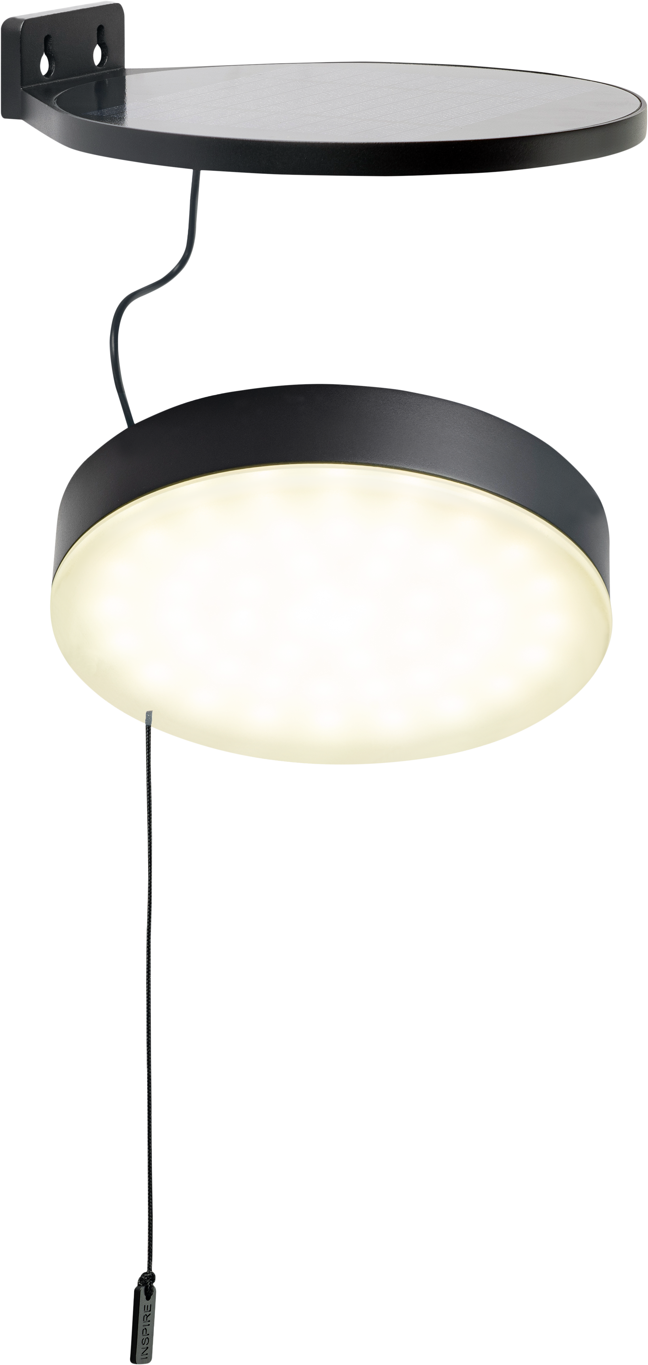 Candeeiro de parede exterior led solar Kampala 250lm Inspire - 11