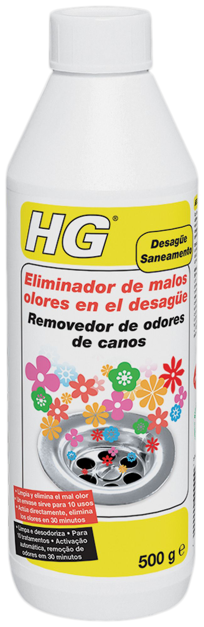 Removedor de odores canos 500 g HG - 2