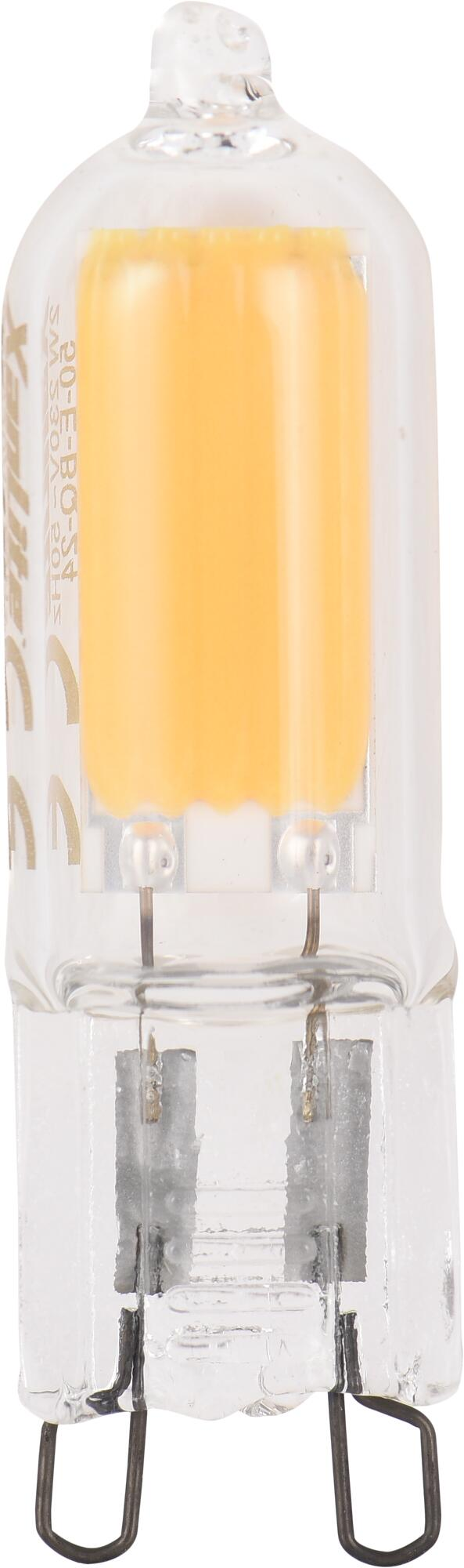 Pack de 3 bombillas led g9 cápsula 20w blanco cálido