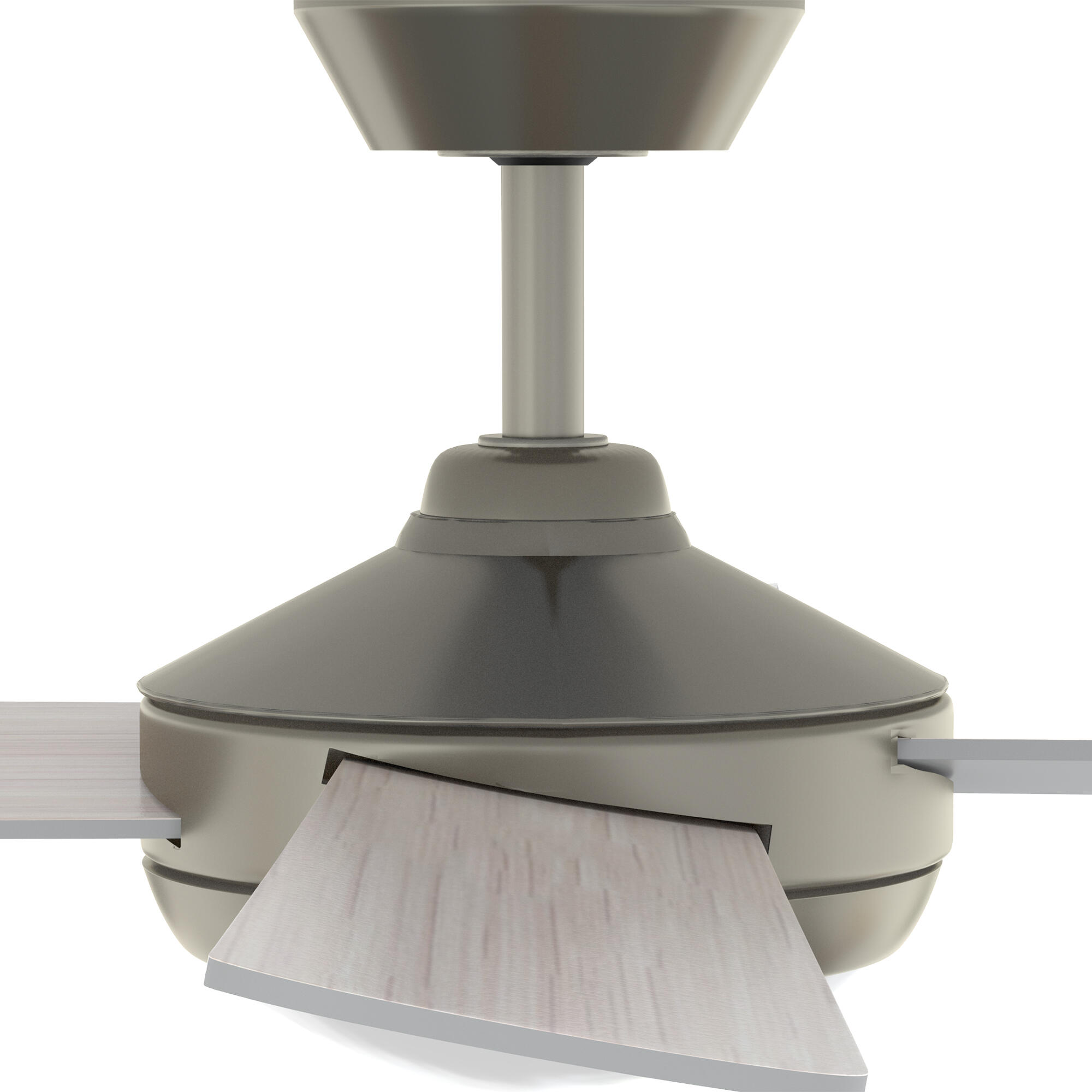 Ventilador de techo con luz motor DC Bora plata color luz regulable 112 cm - 10